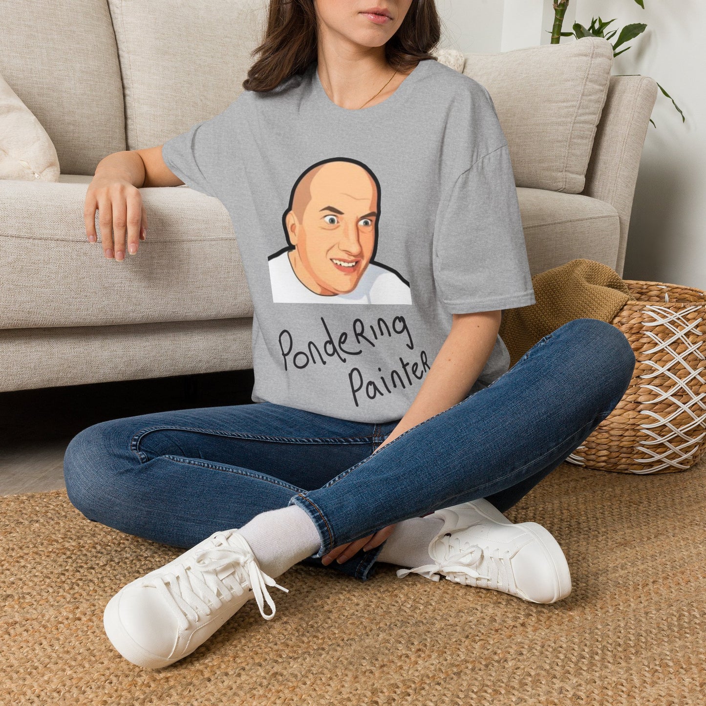 Pondering Painter T-Shirt