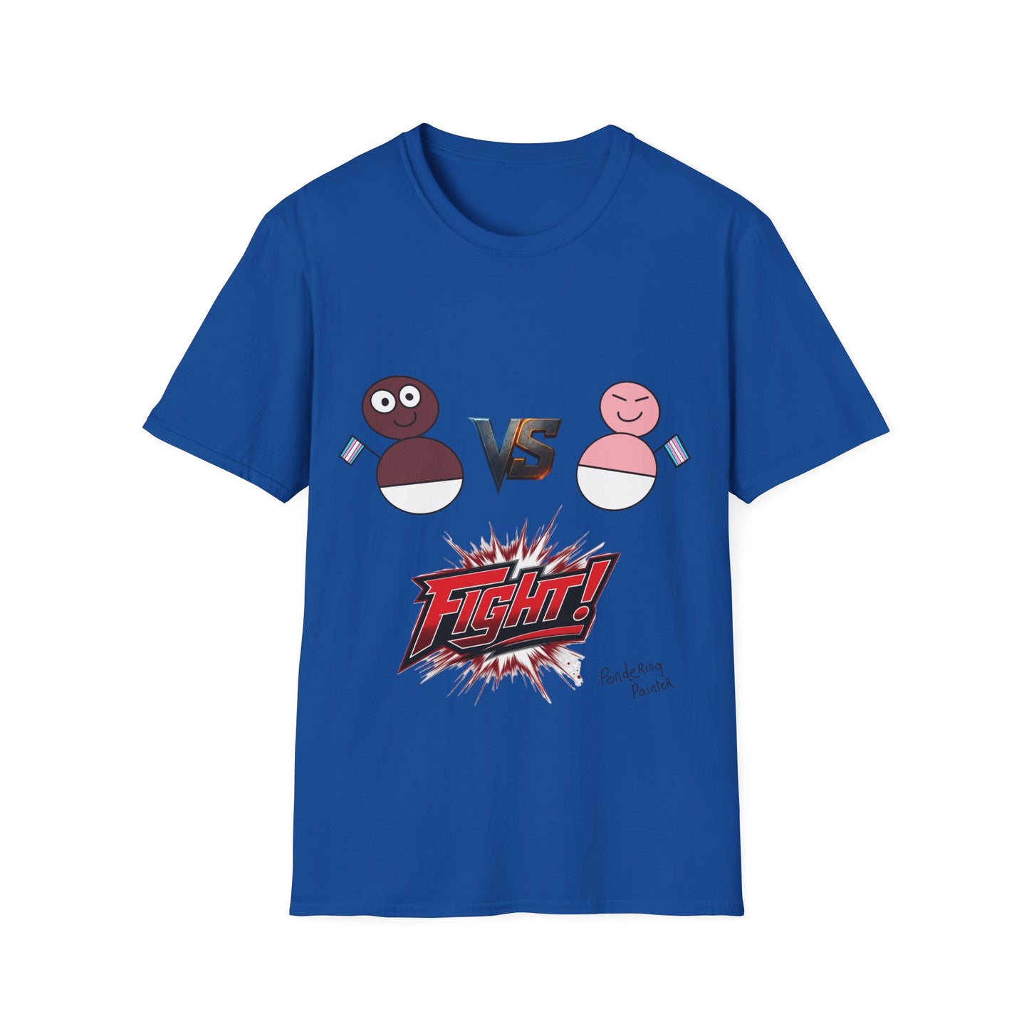 African Transgender Baby VS Chinese Transgender Baby FIGHT T-shirt