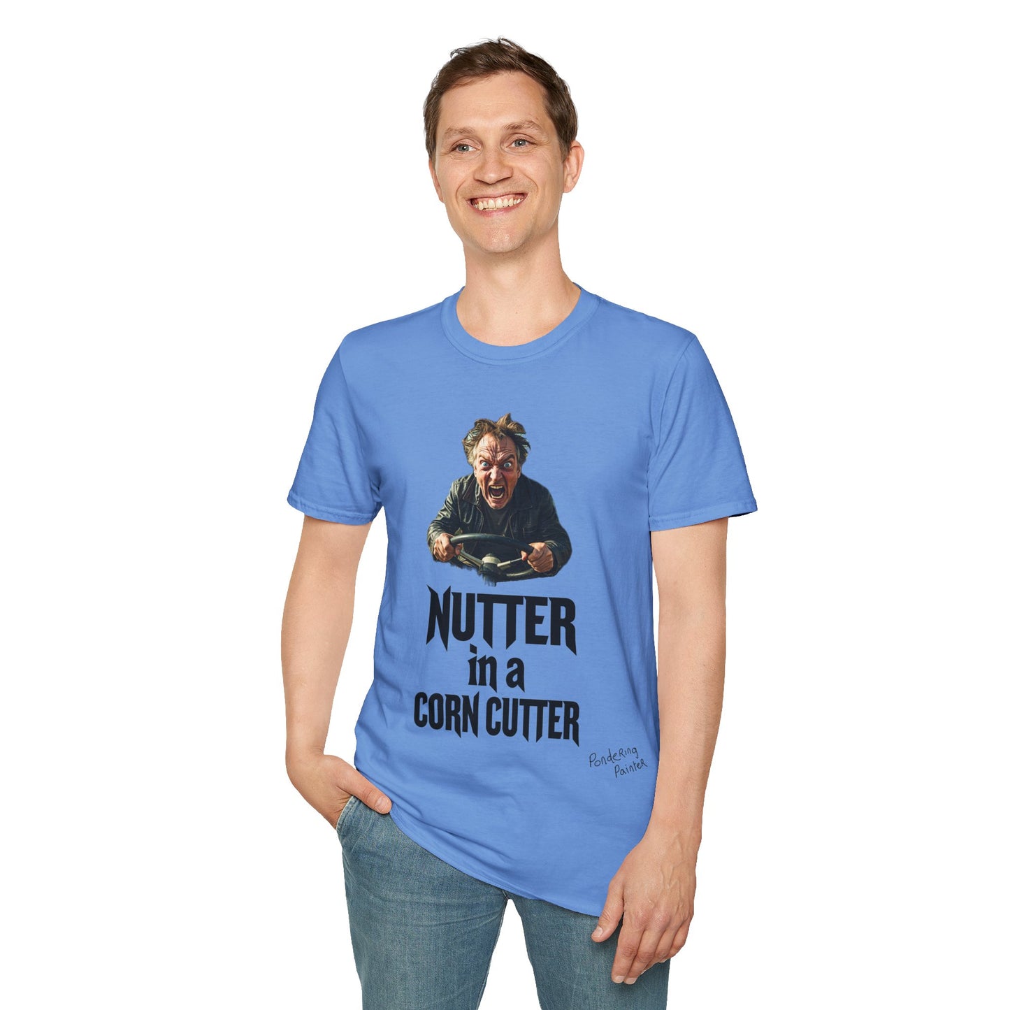 Nutter in a Corn Cutter T-Shirt