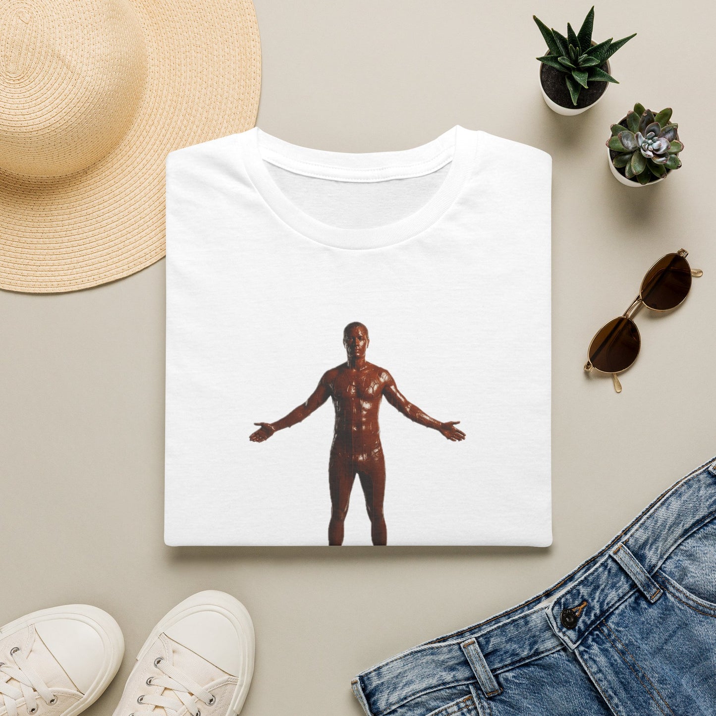 T-Shirt — "Nobody Wants to Eat a Dry Lesbian"