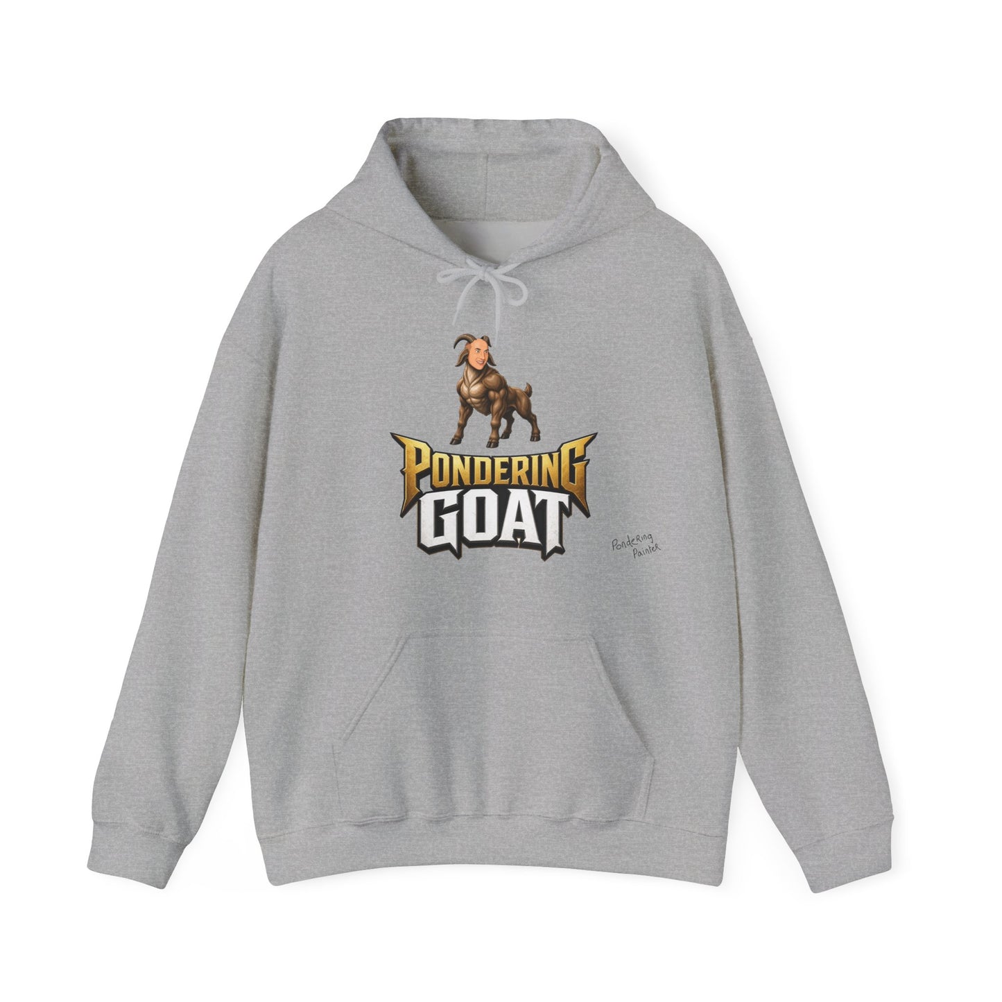 Pondering Goat Hoodie