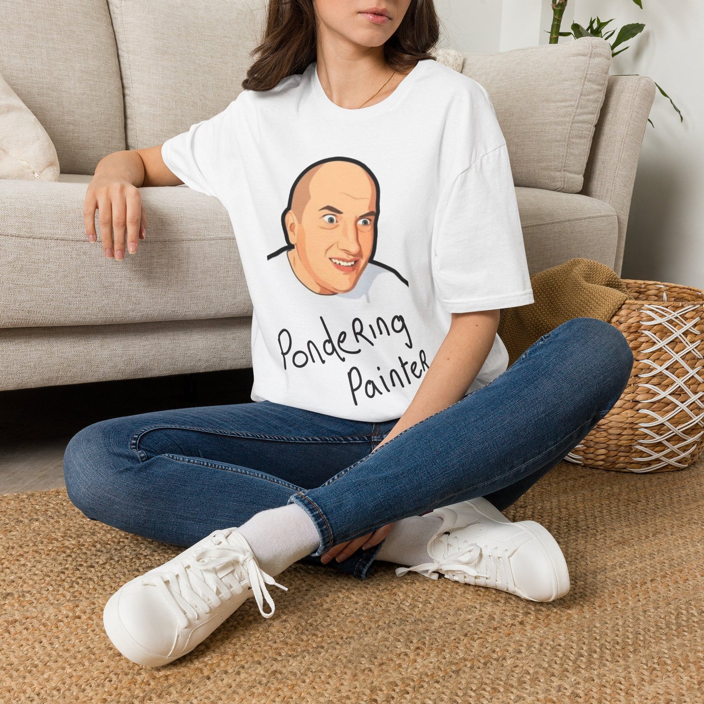 Pondering Painter T-Shirt