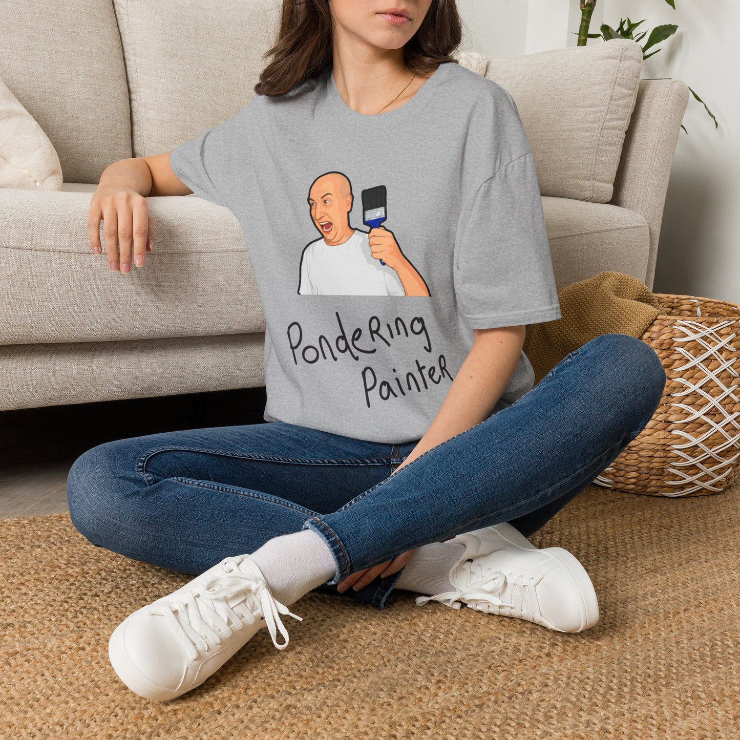 Pondering Painter T-Shirt