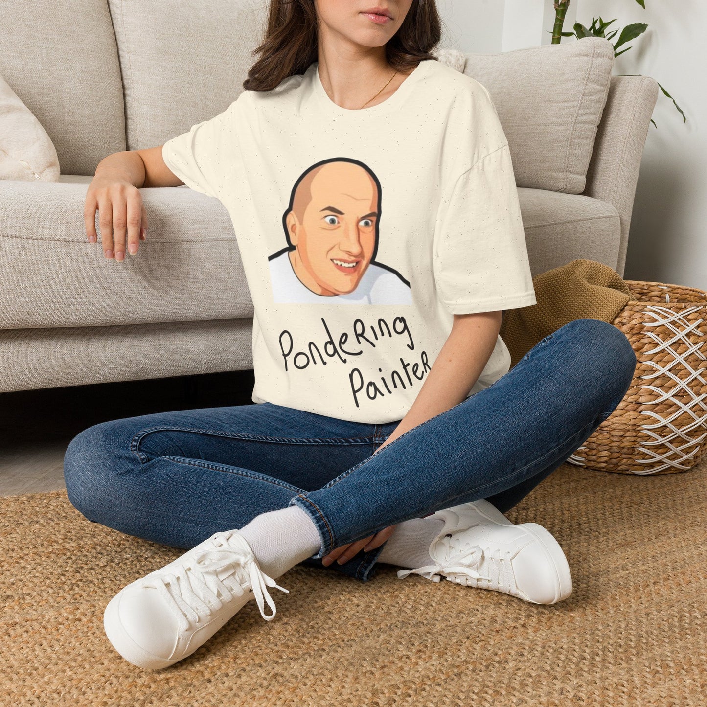 Pondering Painter T-Shirt