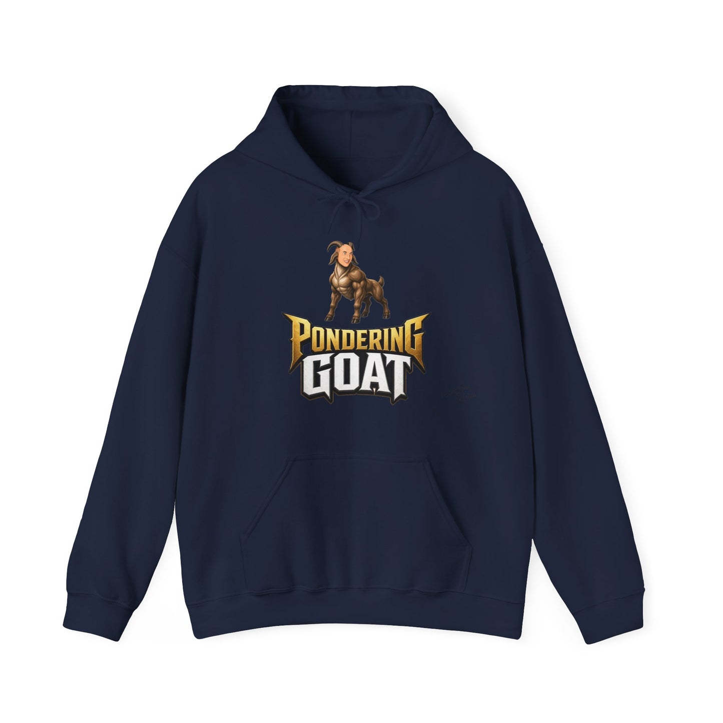Pondering Goat Hoodie
