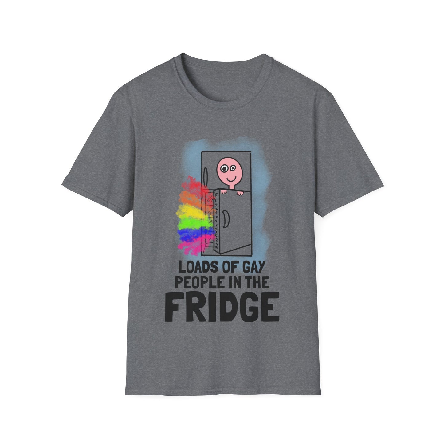 "Loads of Gay People in the Fridge" T-SHIRT