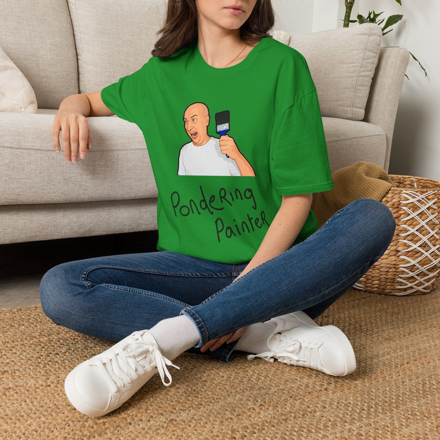 Pondering Painter T-Shirt