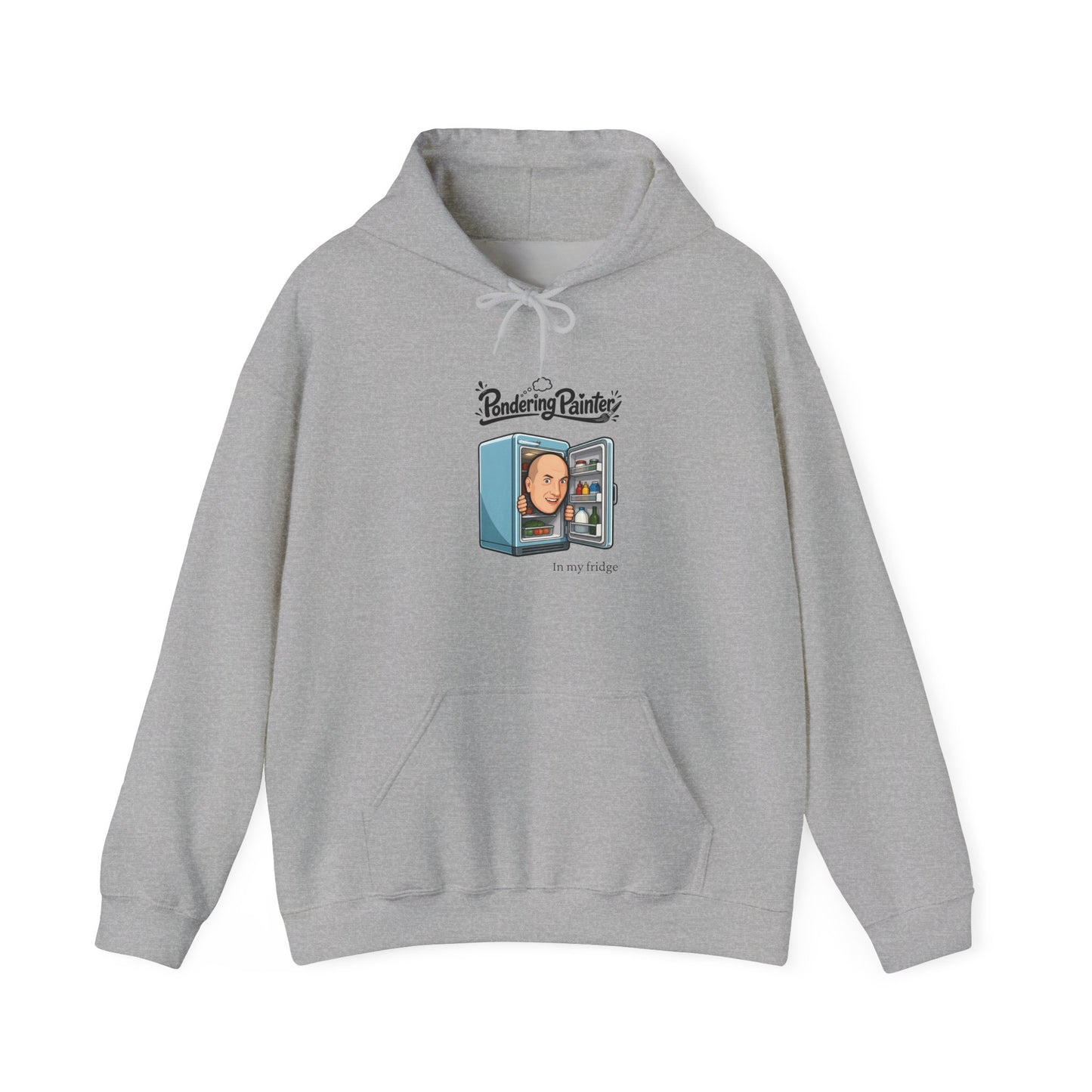 Pondering Painter In My Fridge Hoody