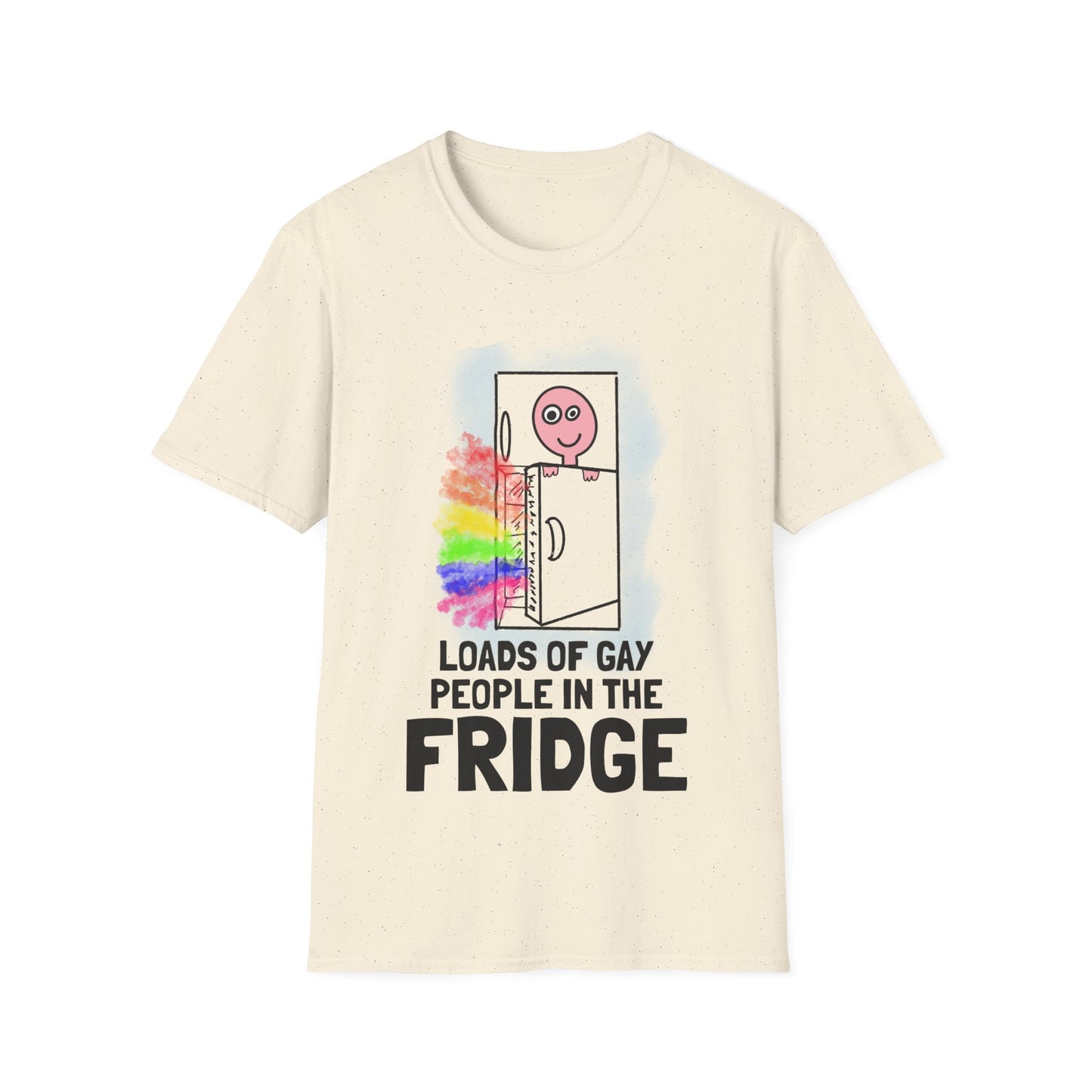 "Loads of Gay People in the Fridge" T-SHIRT