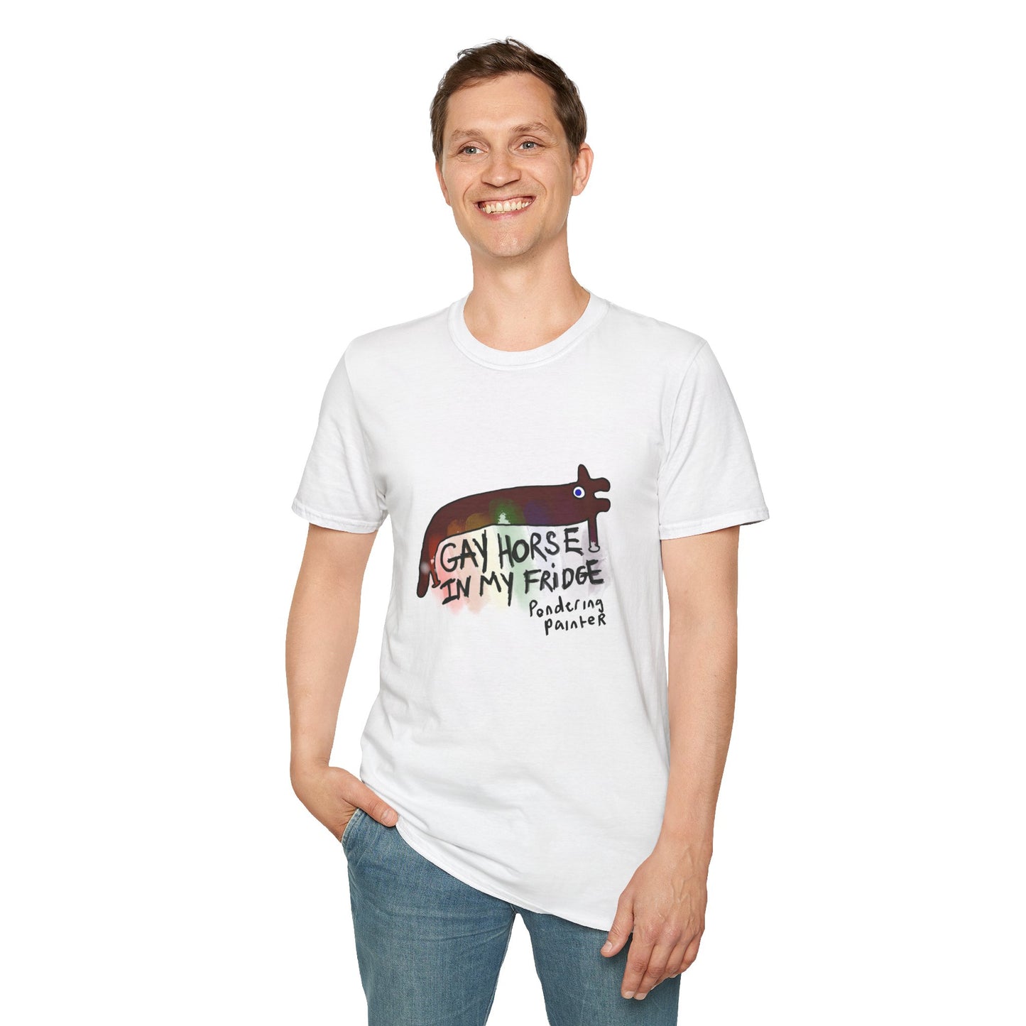 Gay Horse in My Fridge T-Shirt