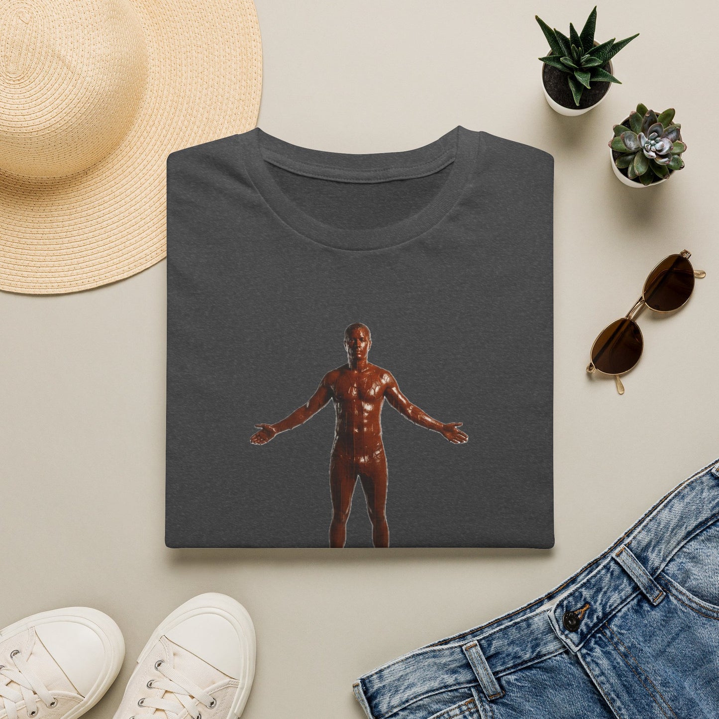 T-Shirt — "Nobody Wants to Eat a Dry Lesbian"