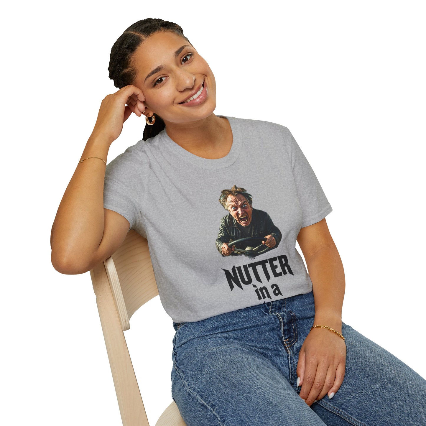 Nutter in a Corn Cutter T-Shirt