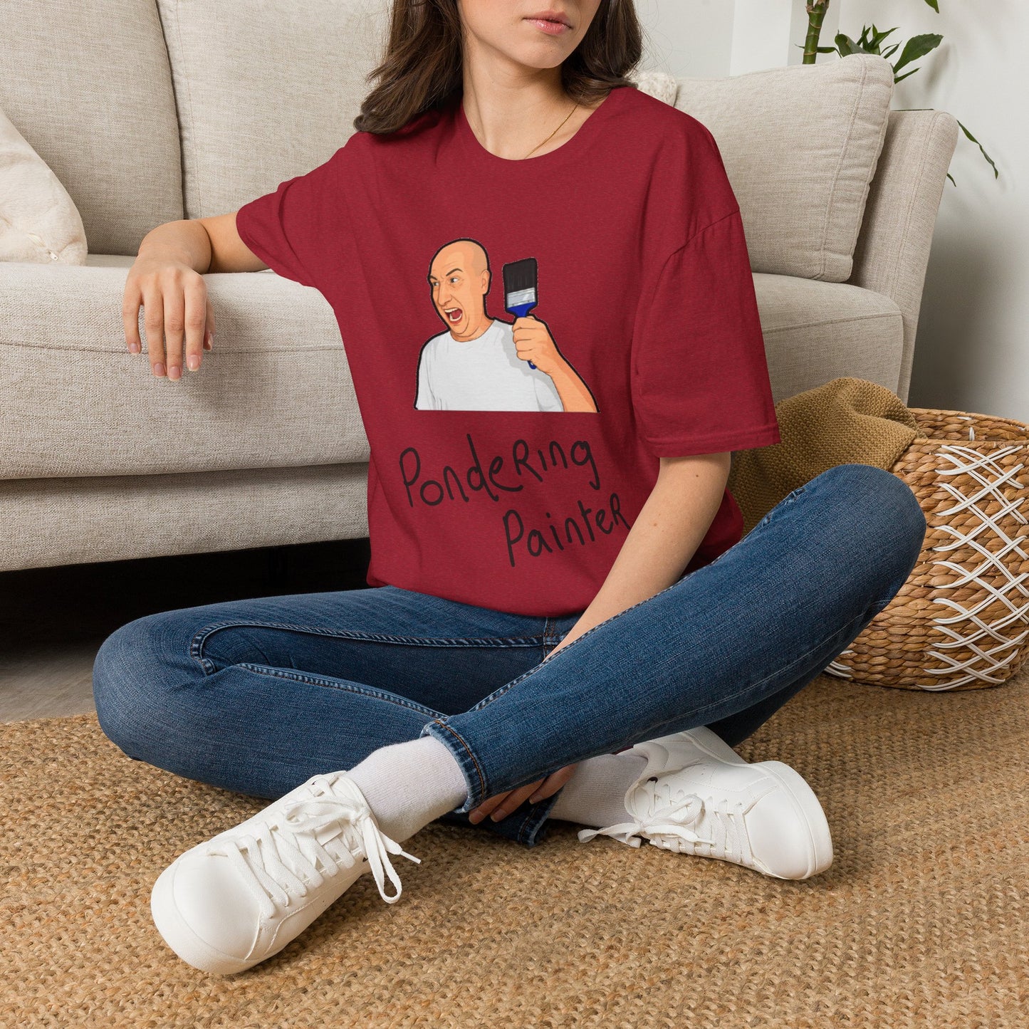 Pondering Painter T-Shirt