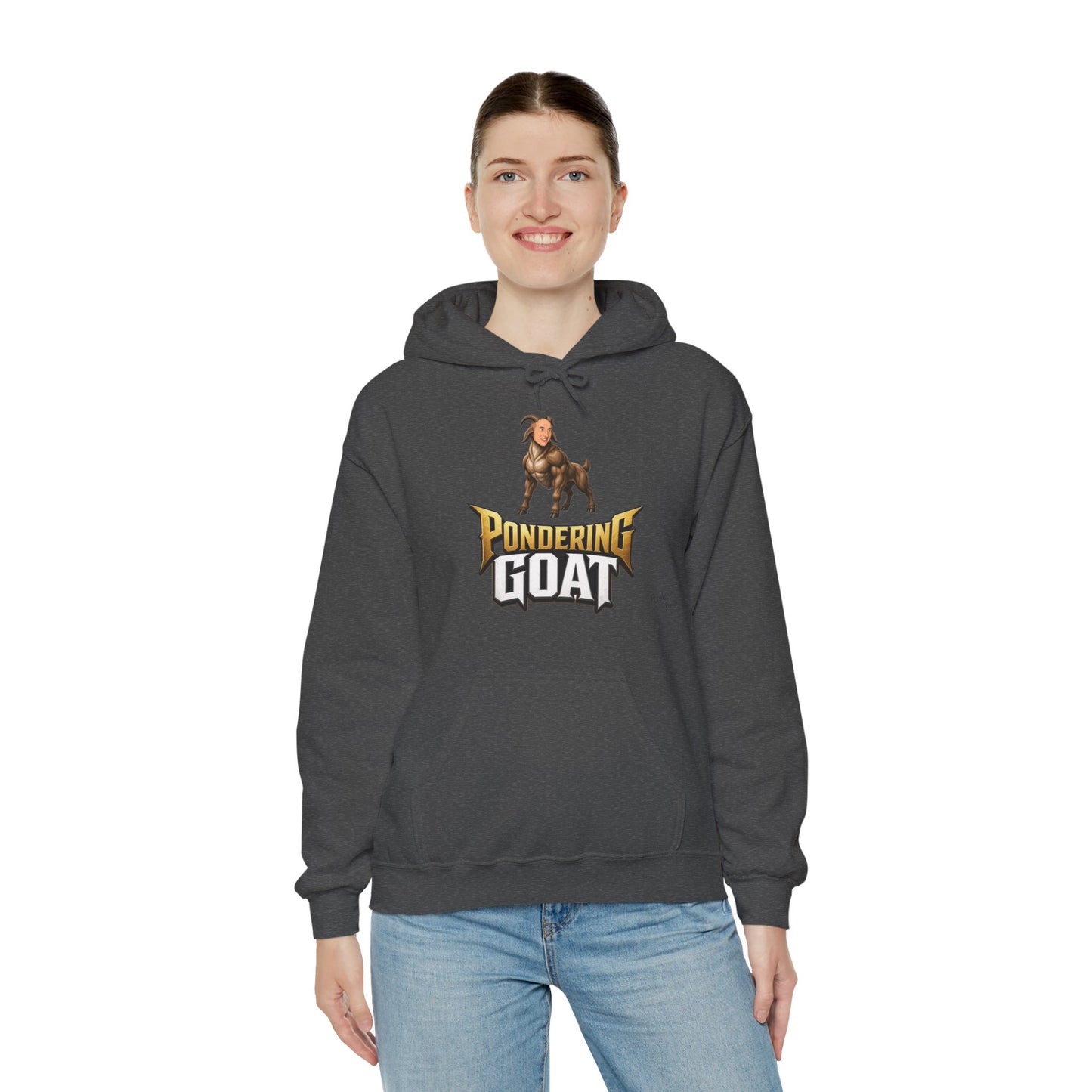 Pondering Goat Hoodie