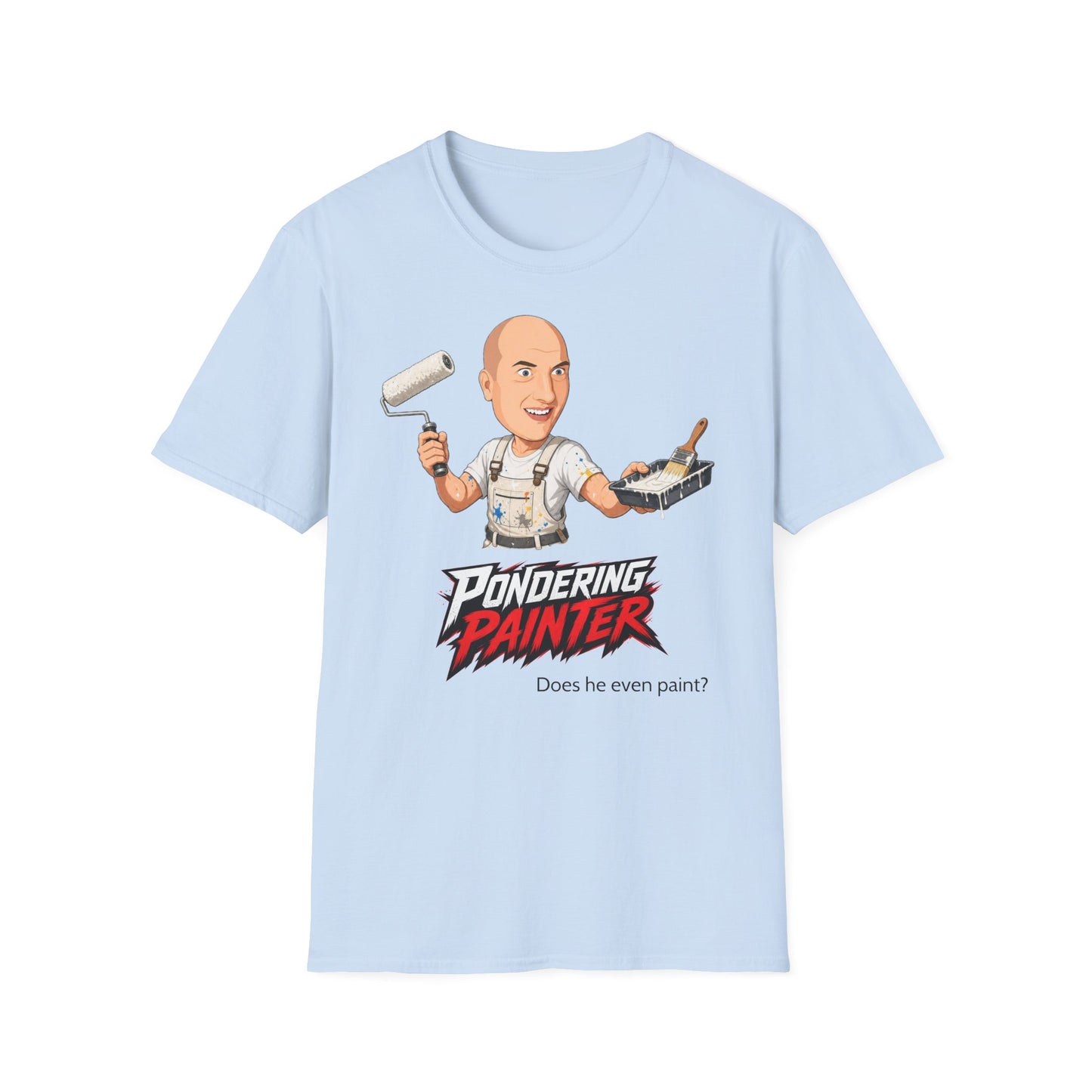 Pondering Painter actually painting T-Shirt