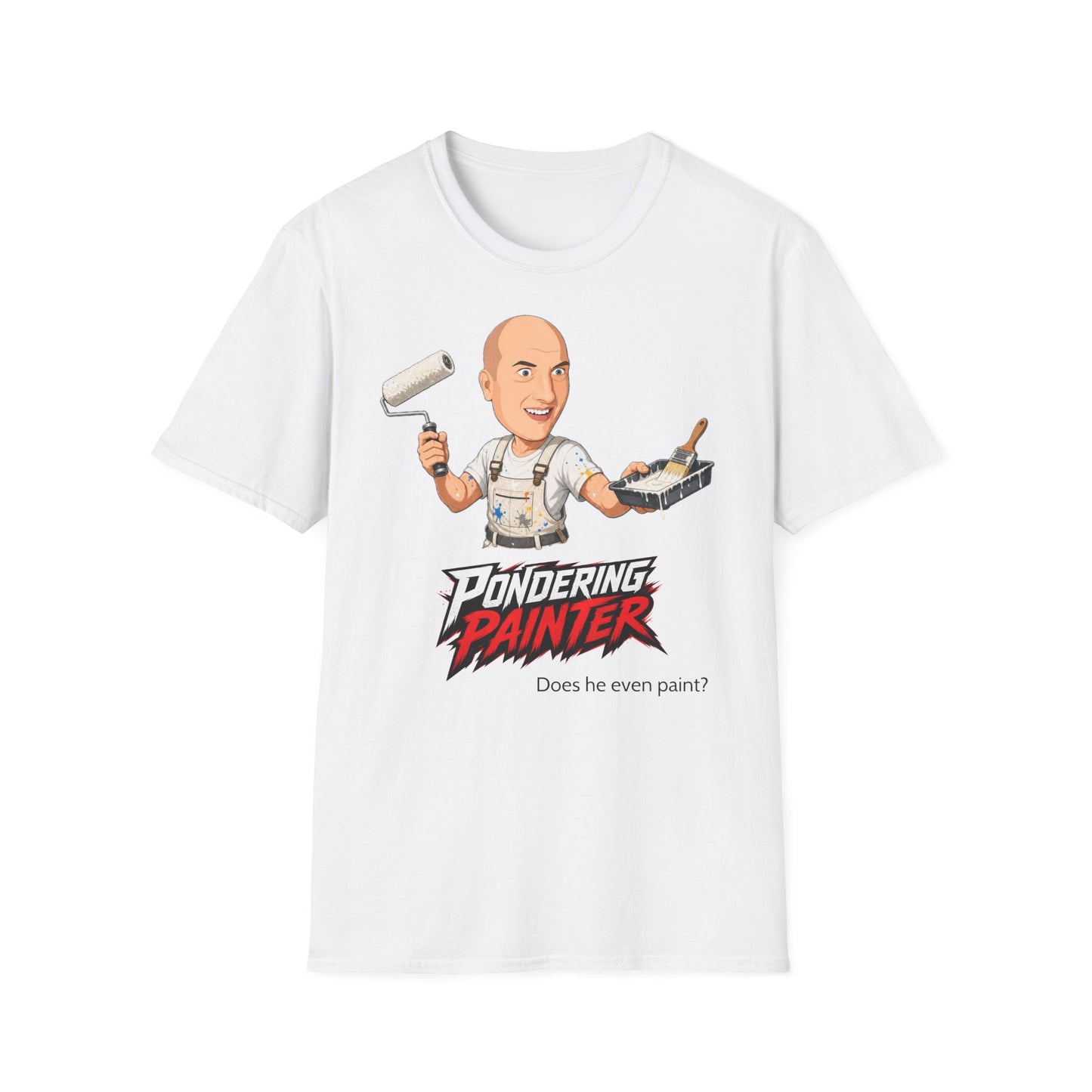 Pondering Painter actually painting T-Shirt