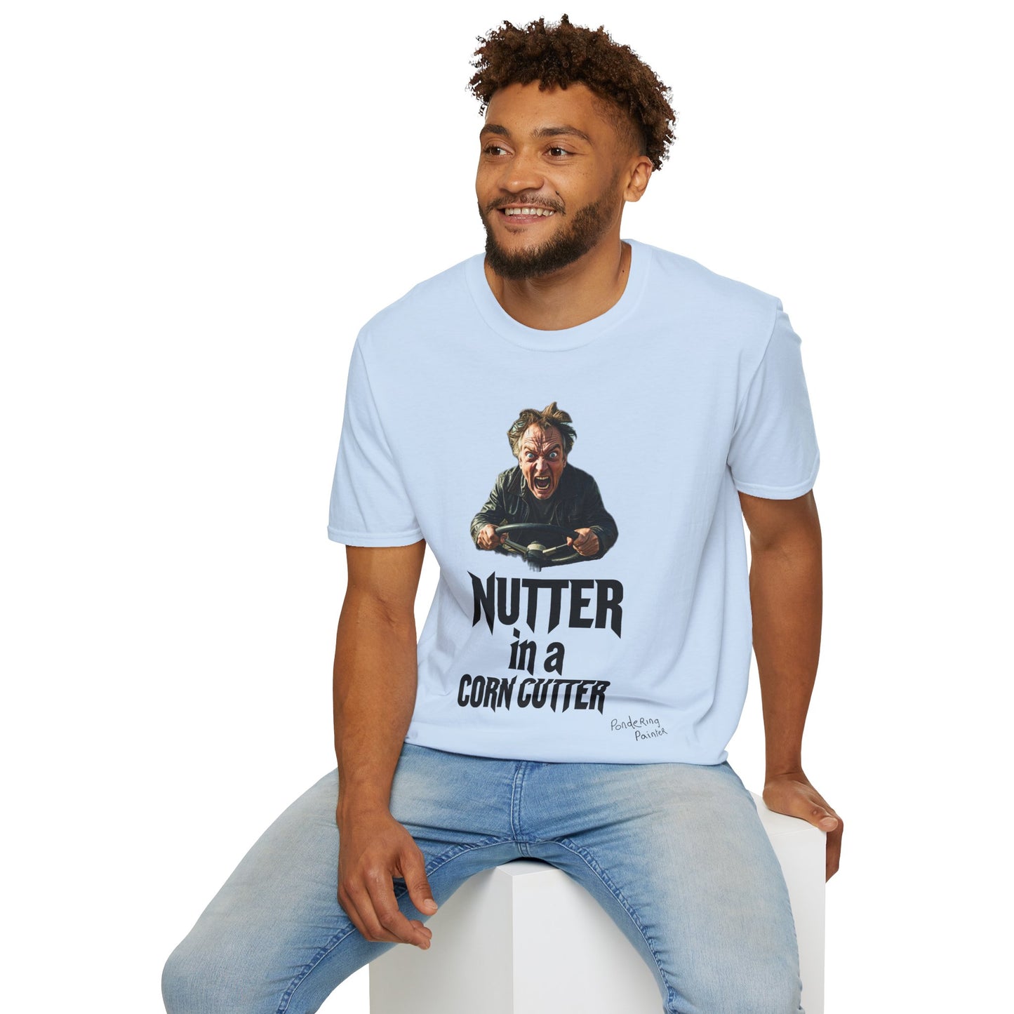 Nutter in a Corn Cutter T-Shirt