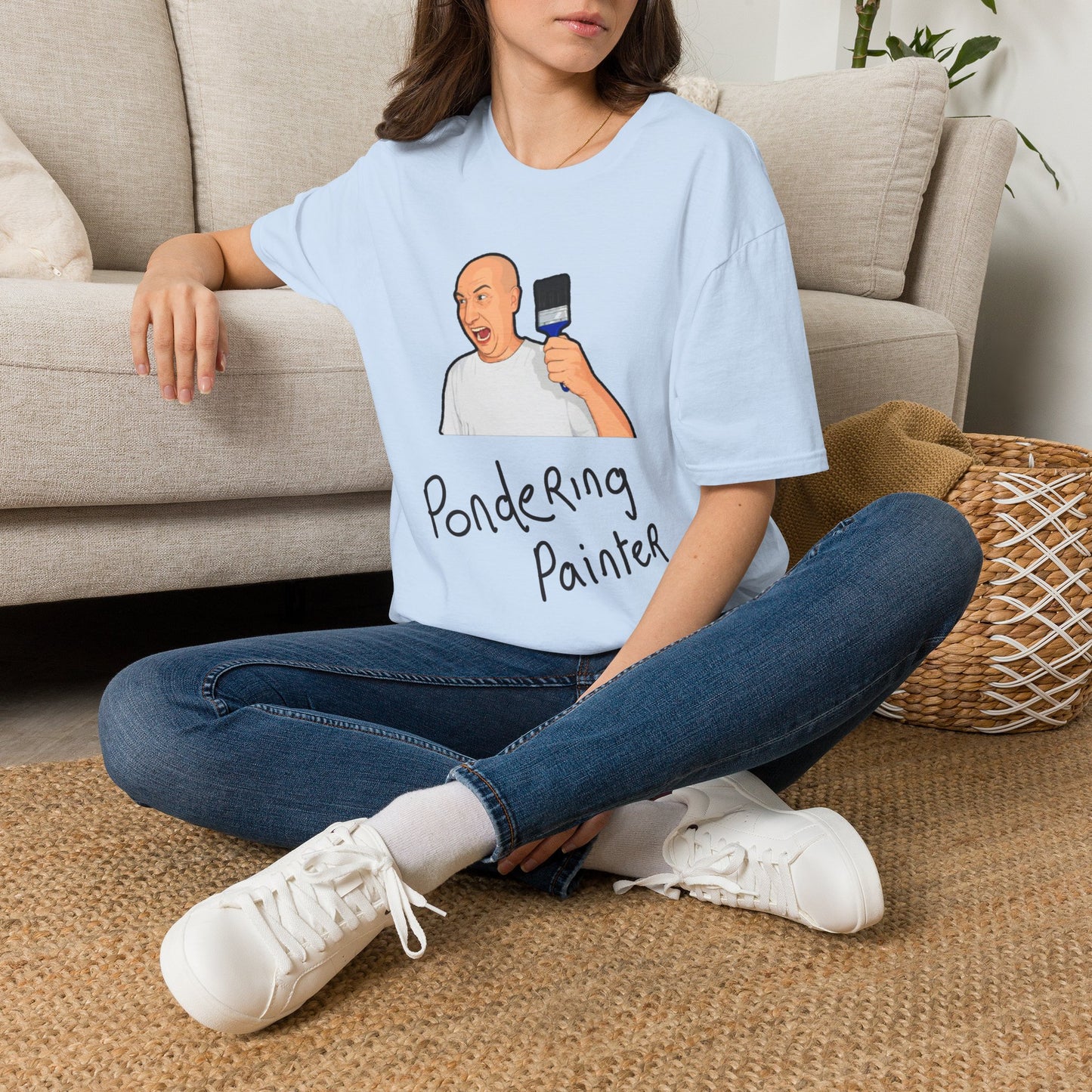 Pondering Painter T-Shirt