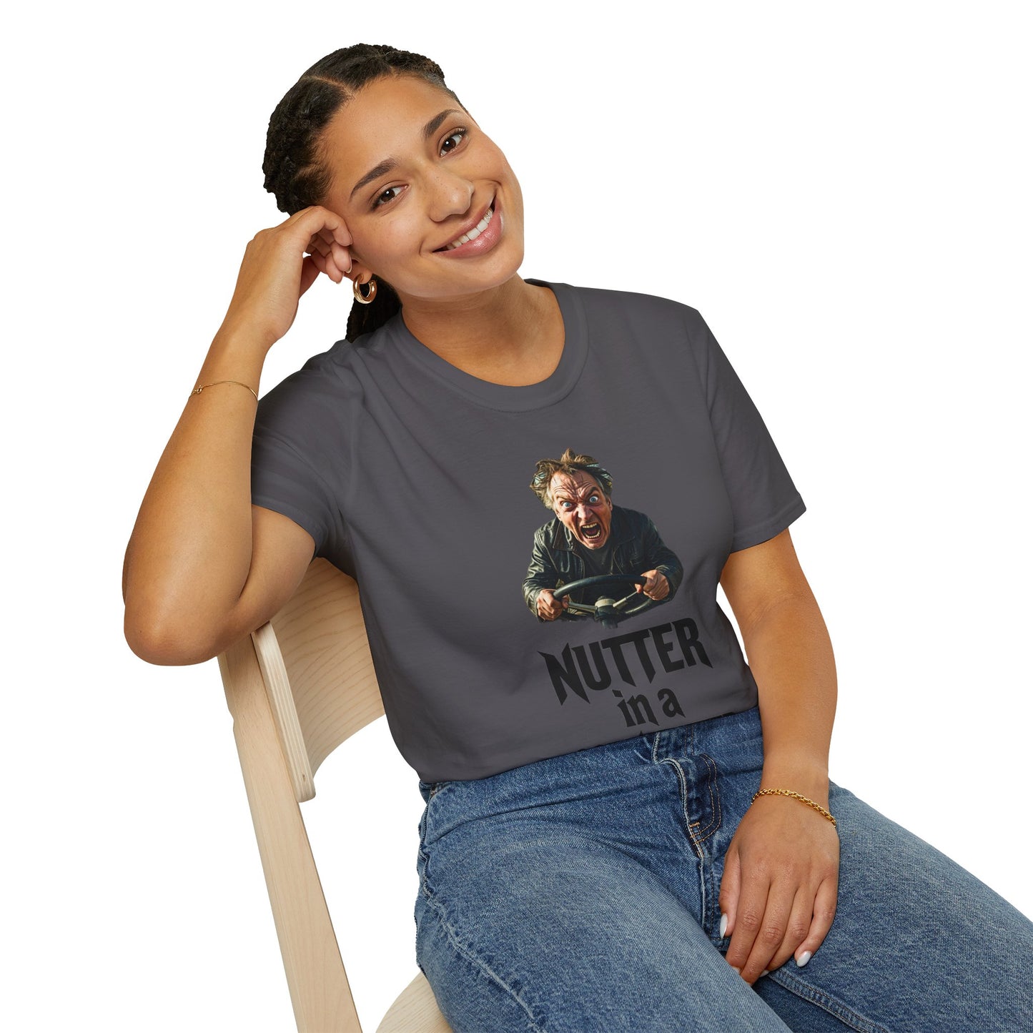 Nutter in a Corn Cutter T-Shirt
