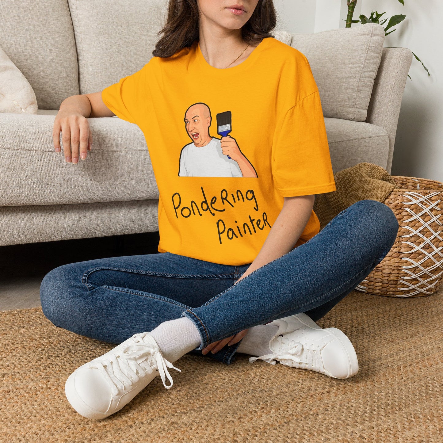 Pondering Painter T-Shirt