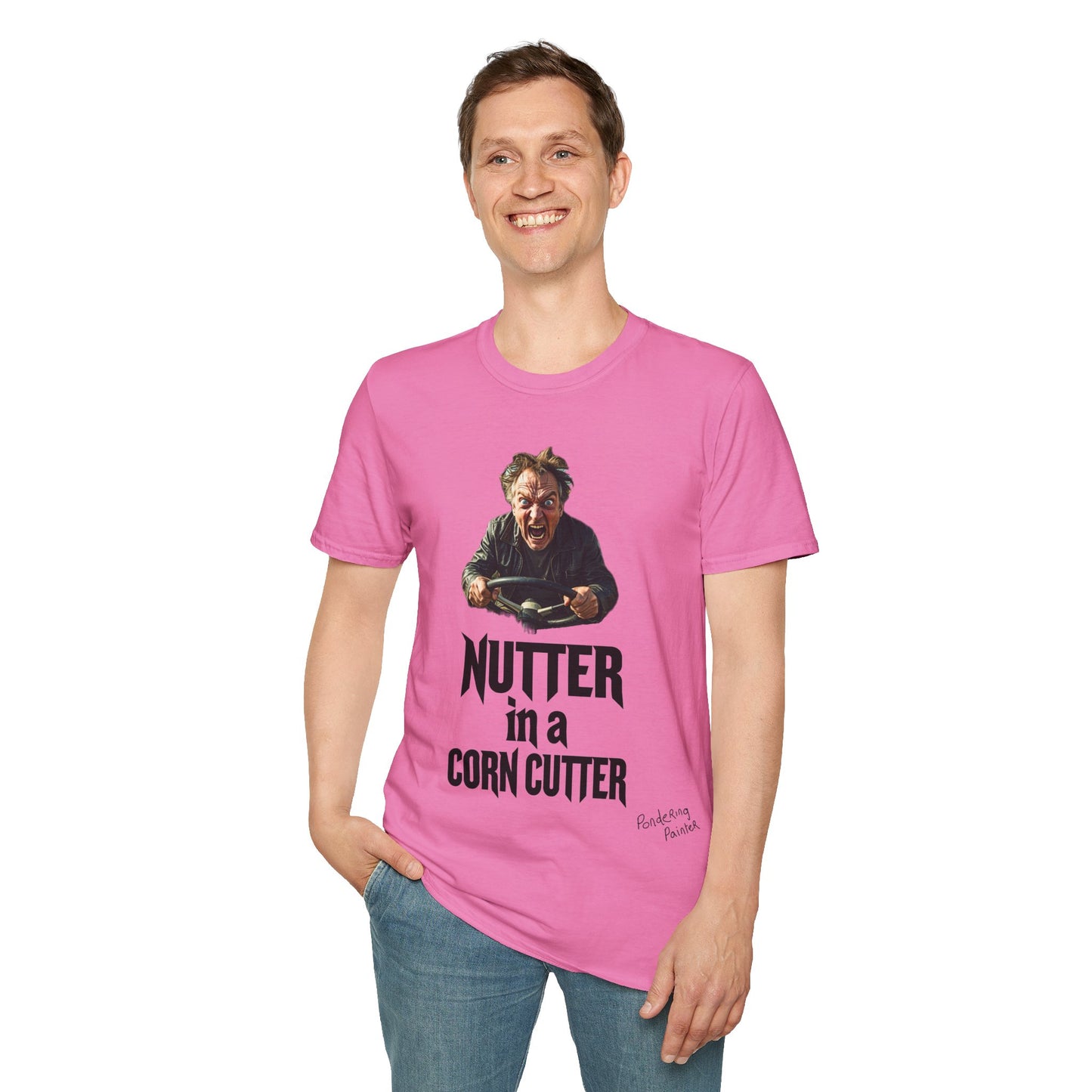 Nutter in a Corn Cutter T-Shirt