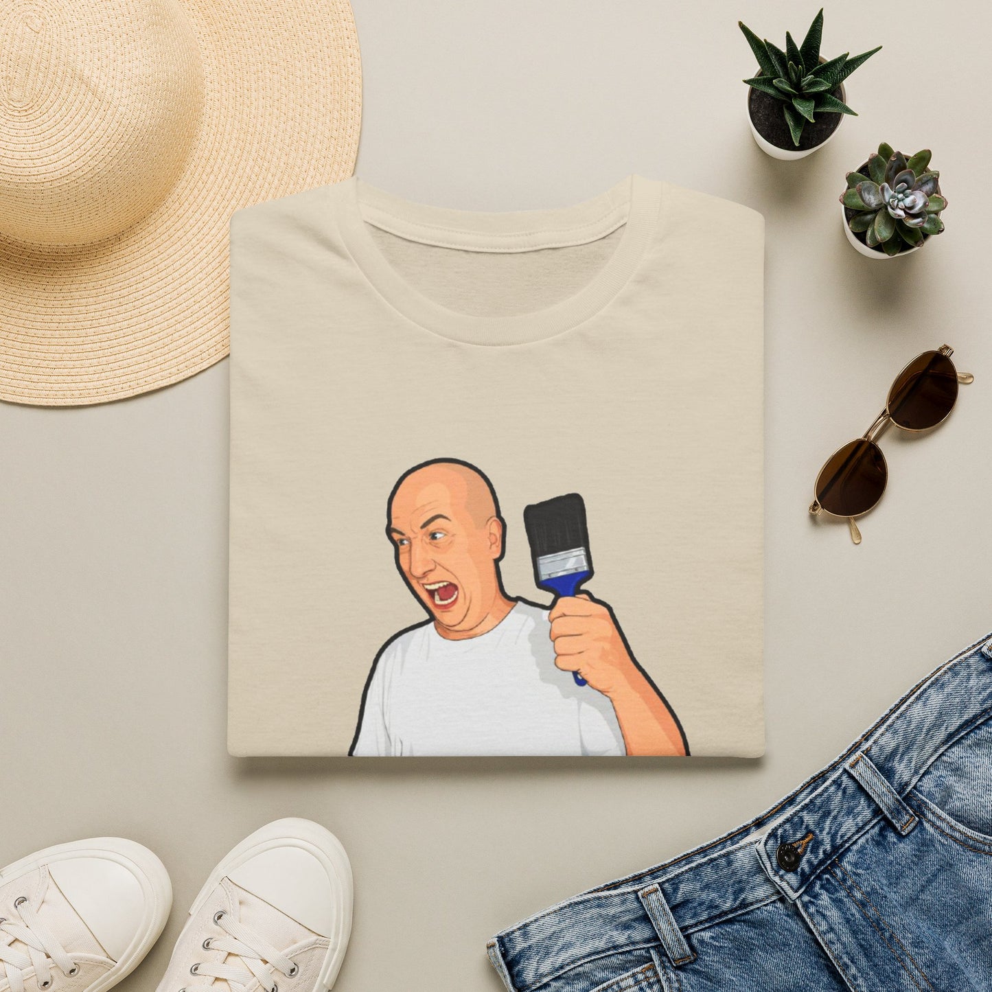 Pondering Painter T-Shirt