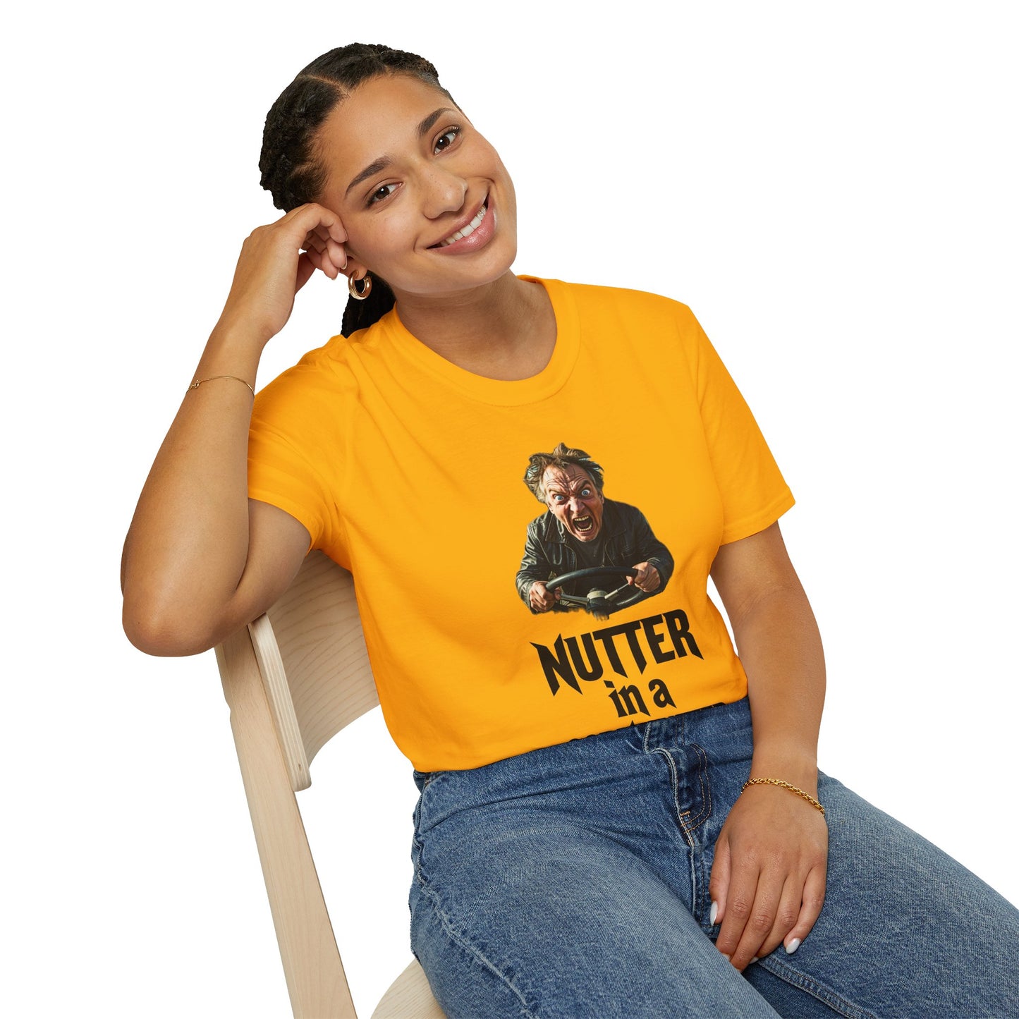 Nutter in a Corn Cutter T-Shirt