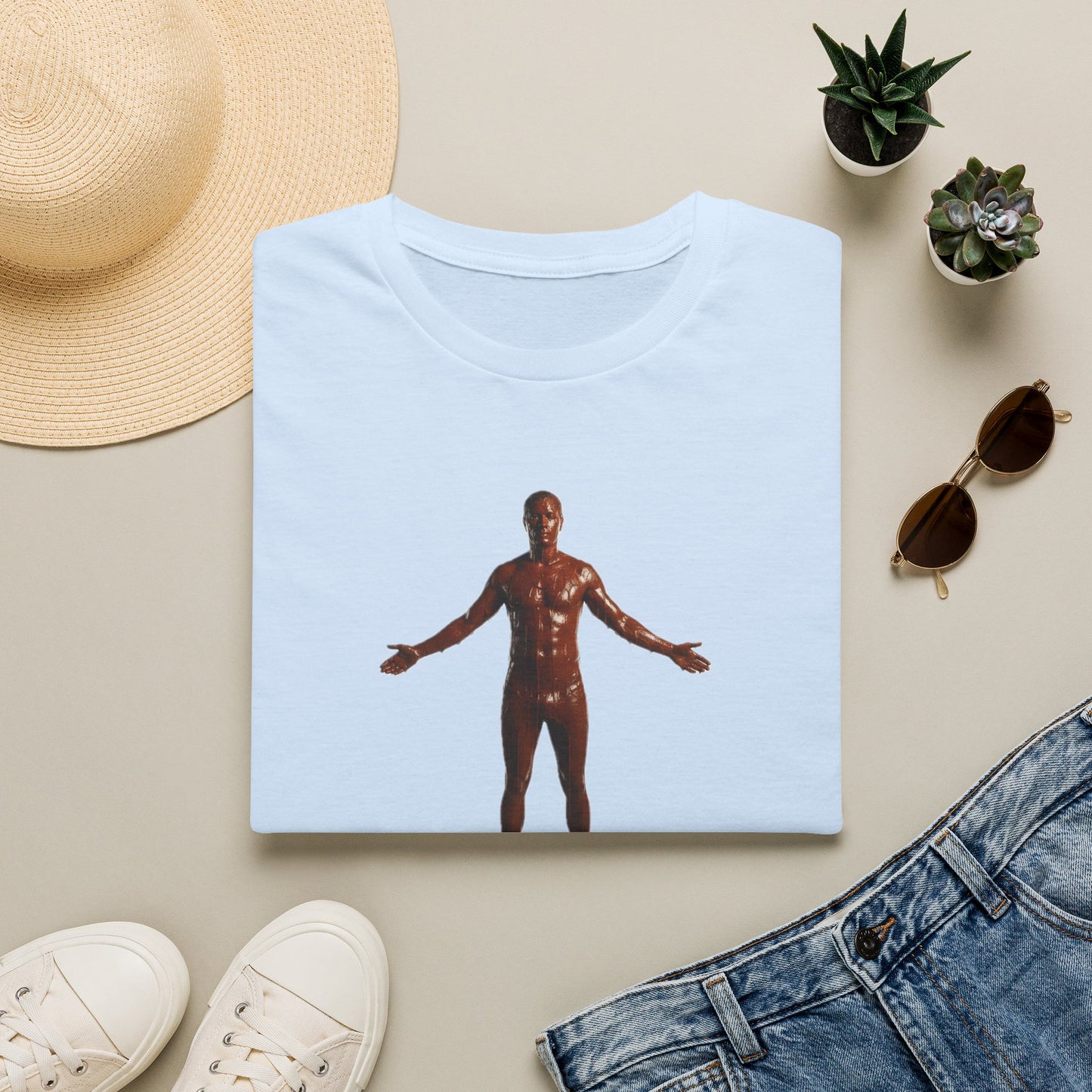 T-Shirt — "Nobody Wants to Eat a Dry Lesbian"