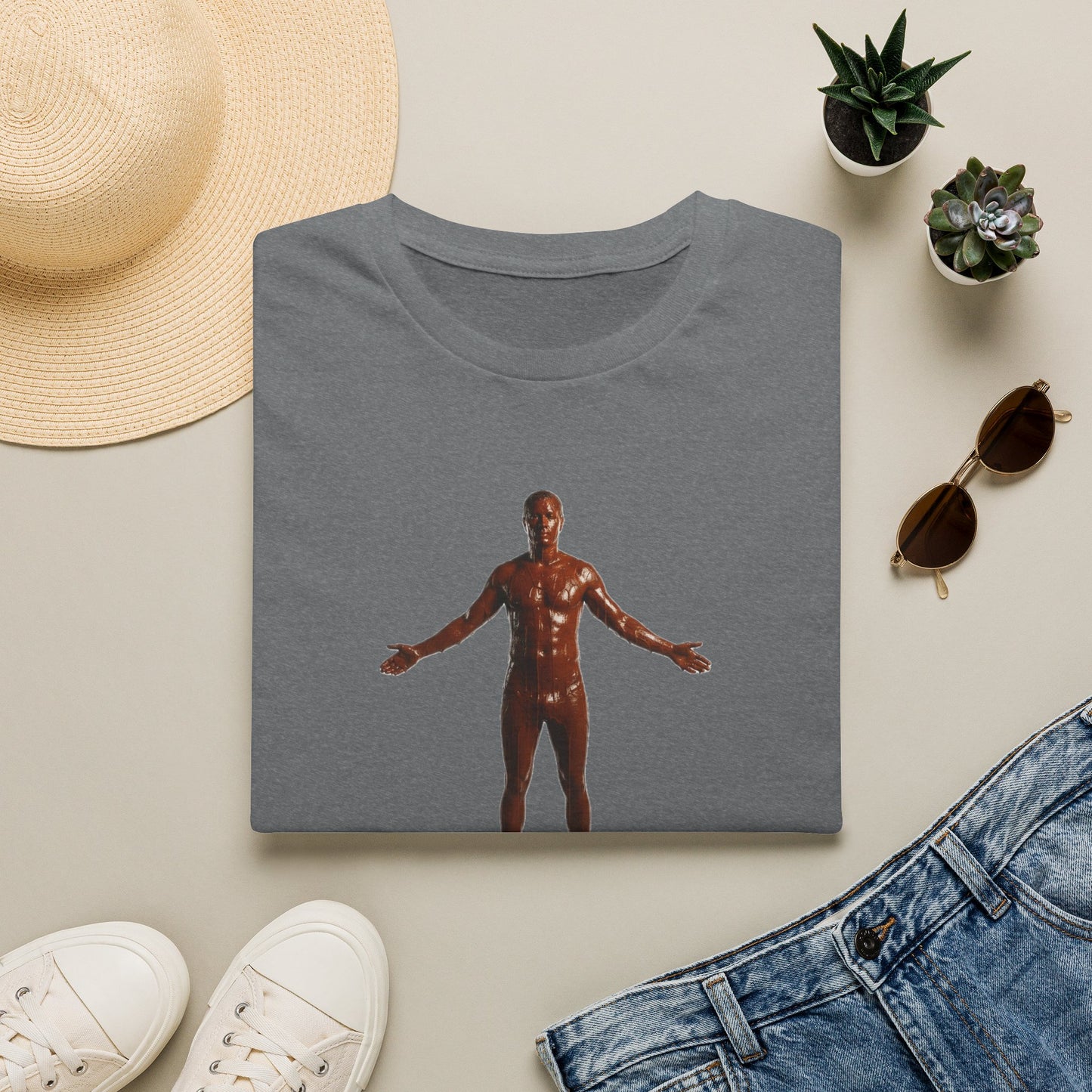 T-Shirt — "Nobody Wants to Eat a Dry Lesbian"