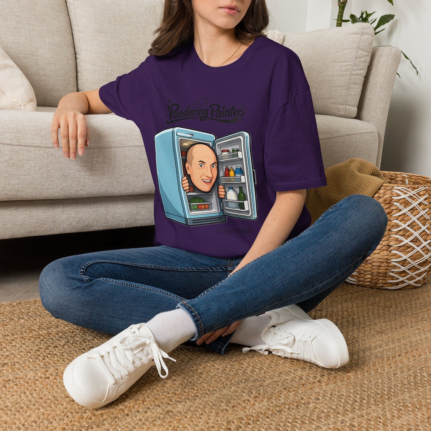 Pondering Painter In my fridge T-Shirt
