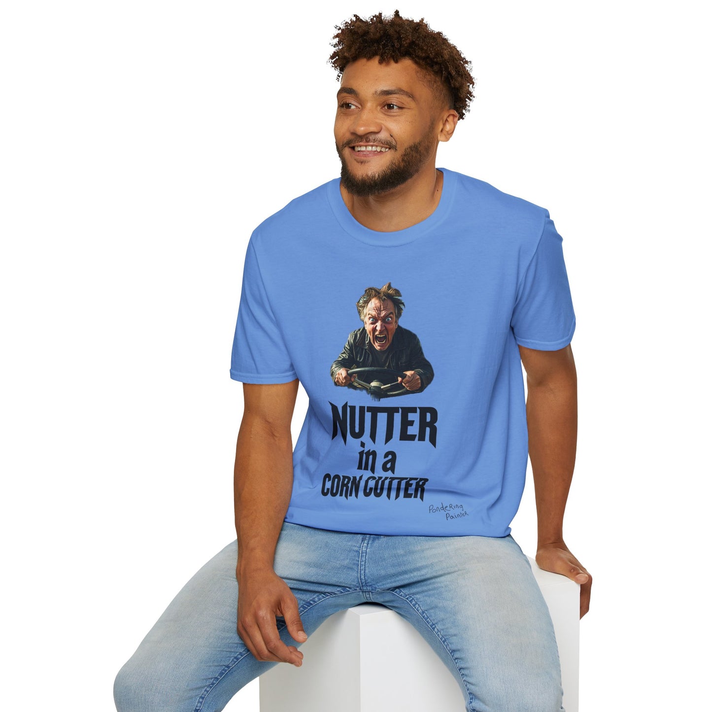 Nutter in a Corn Cutter T-Shirt
