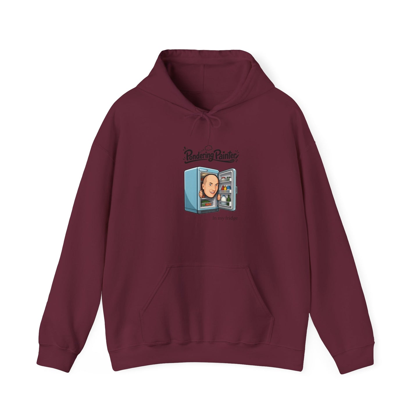 Pondering Painter In My Fridge Hoody