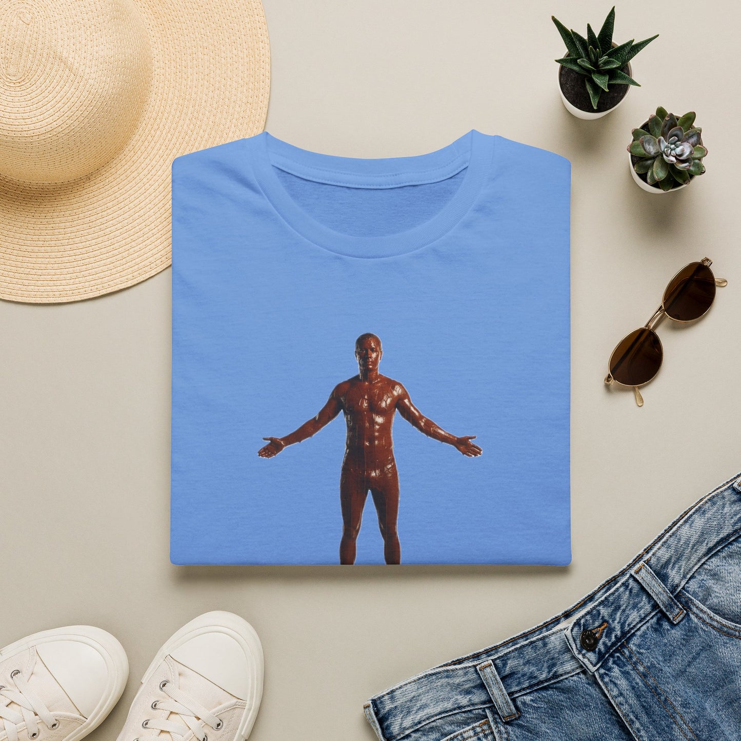 T-Shirt — "Nobody Wants to Eat a Dry Lesbian"