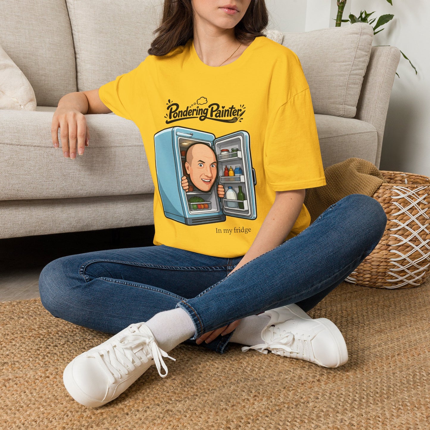 Pondering Painter In my fridge T-Shirt