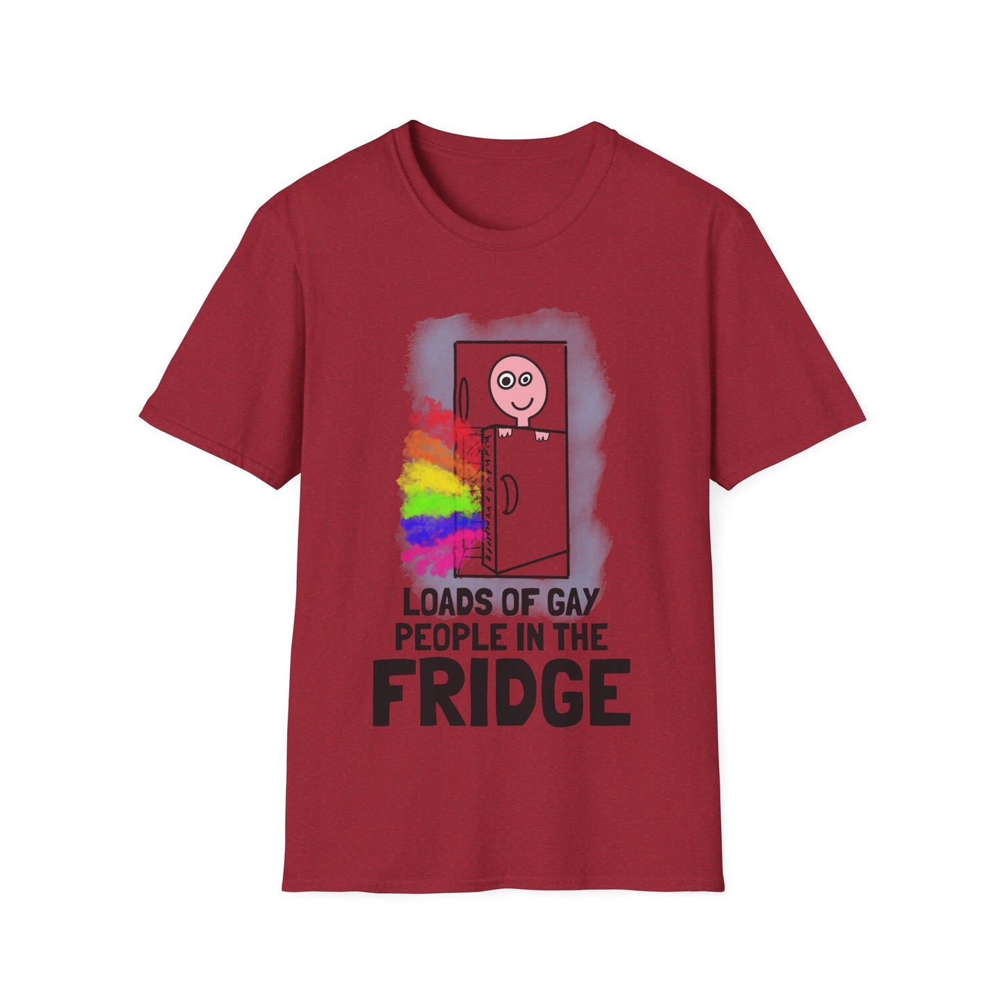 "Loads of Gay People in the Fridge" T-SHIRT