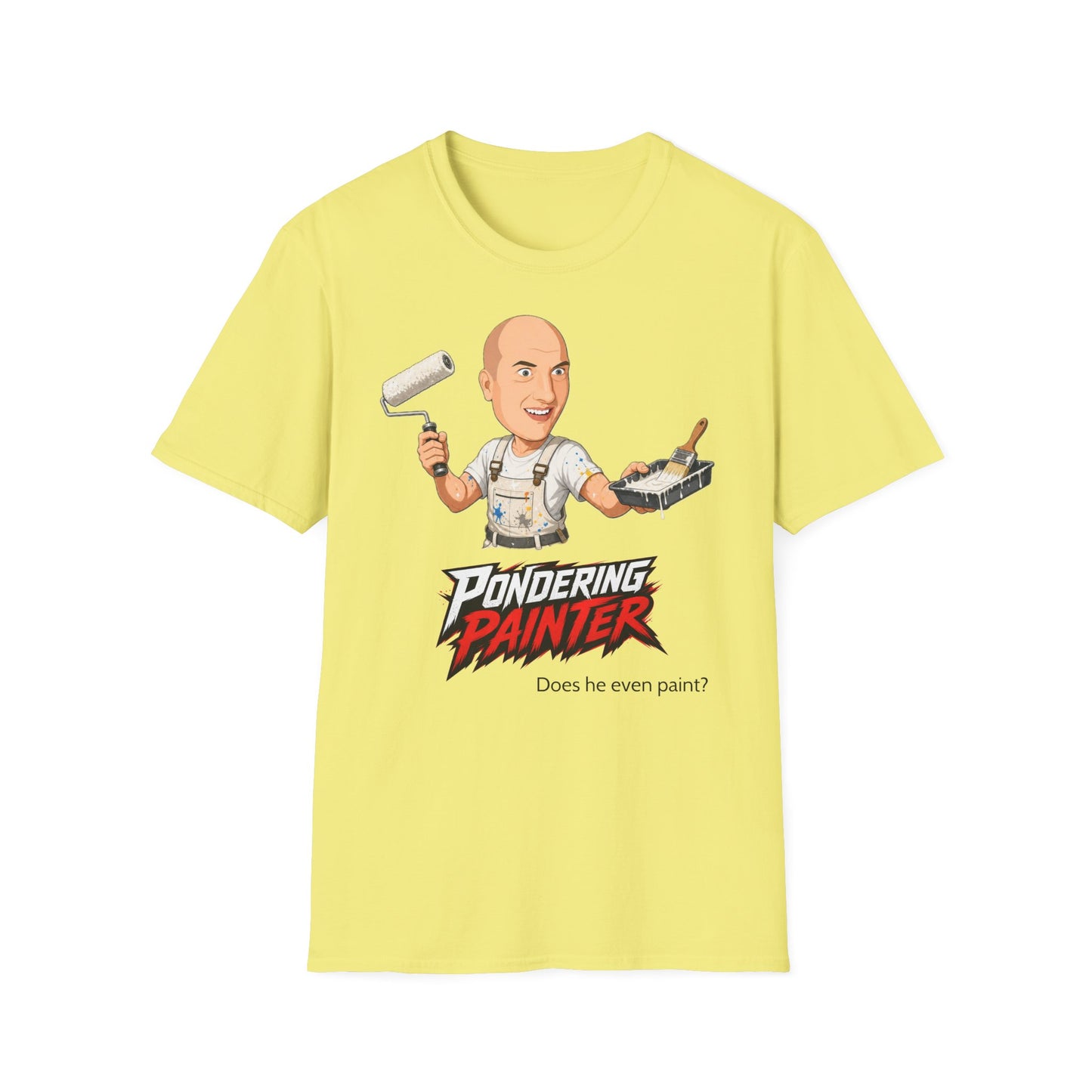 Pondering Painter actually painting T-Shirt