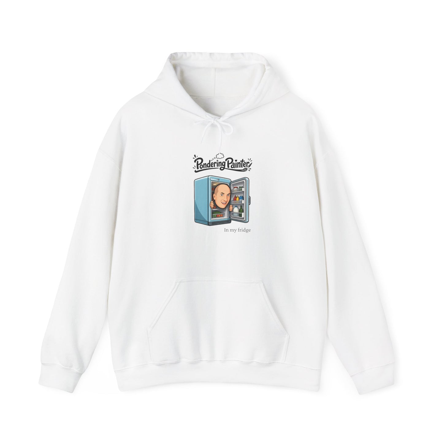 Pondering Painter In My Fridge Hoody