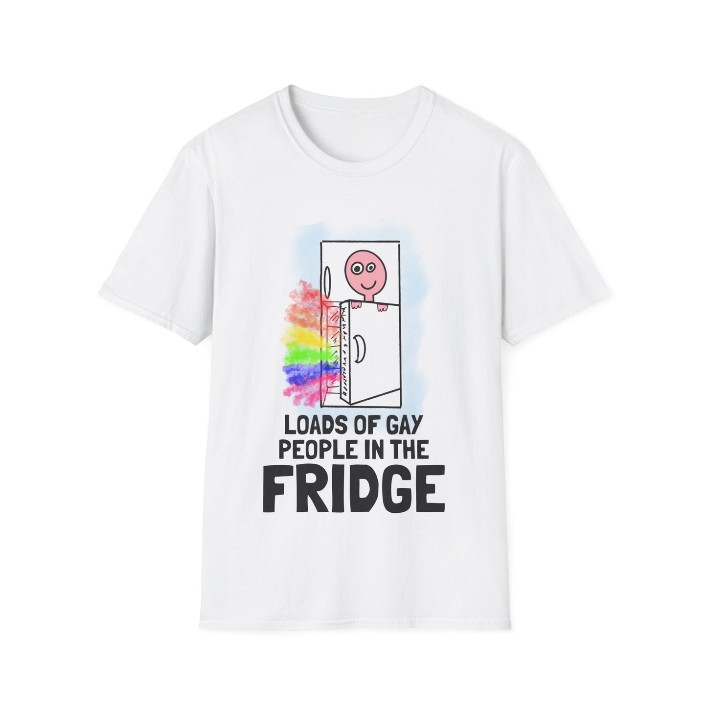 "Loads of Gay People in the Fridge" T-SHIRT