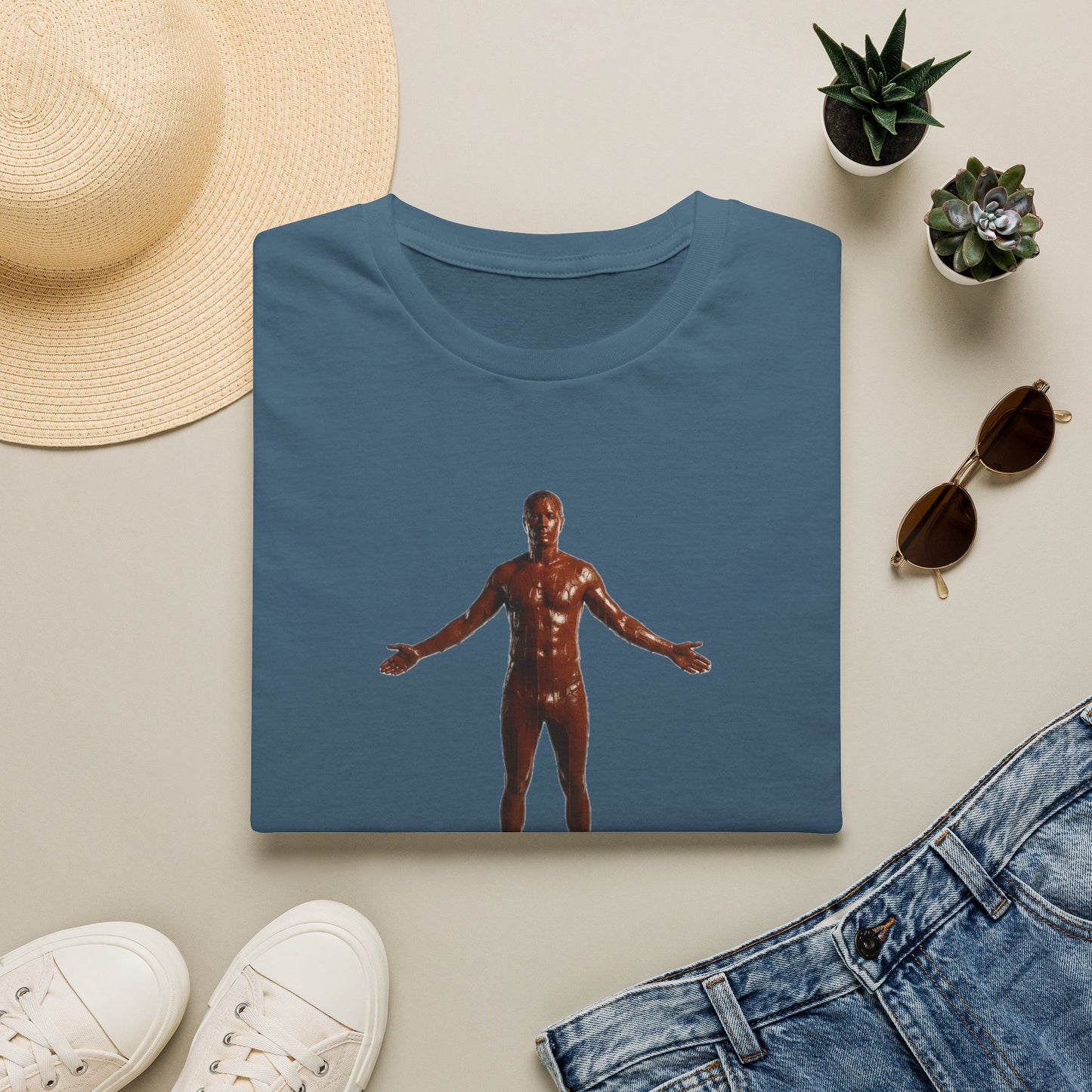 T-Shirt — "Nobody Wants to Eat a Dry Lesbian"