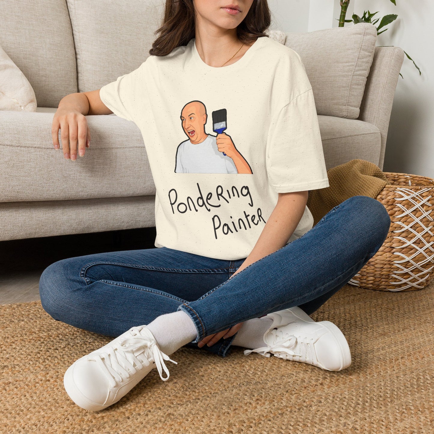 Pondering Painter T-Shirt