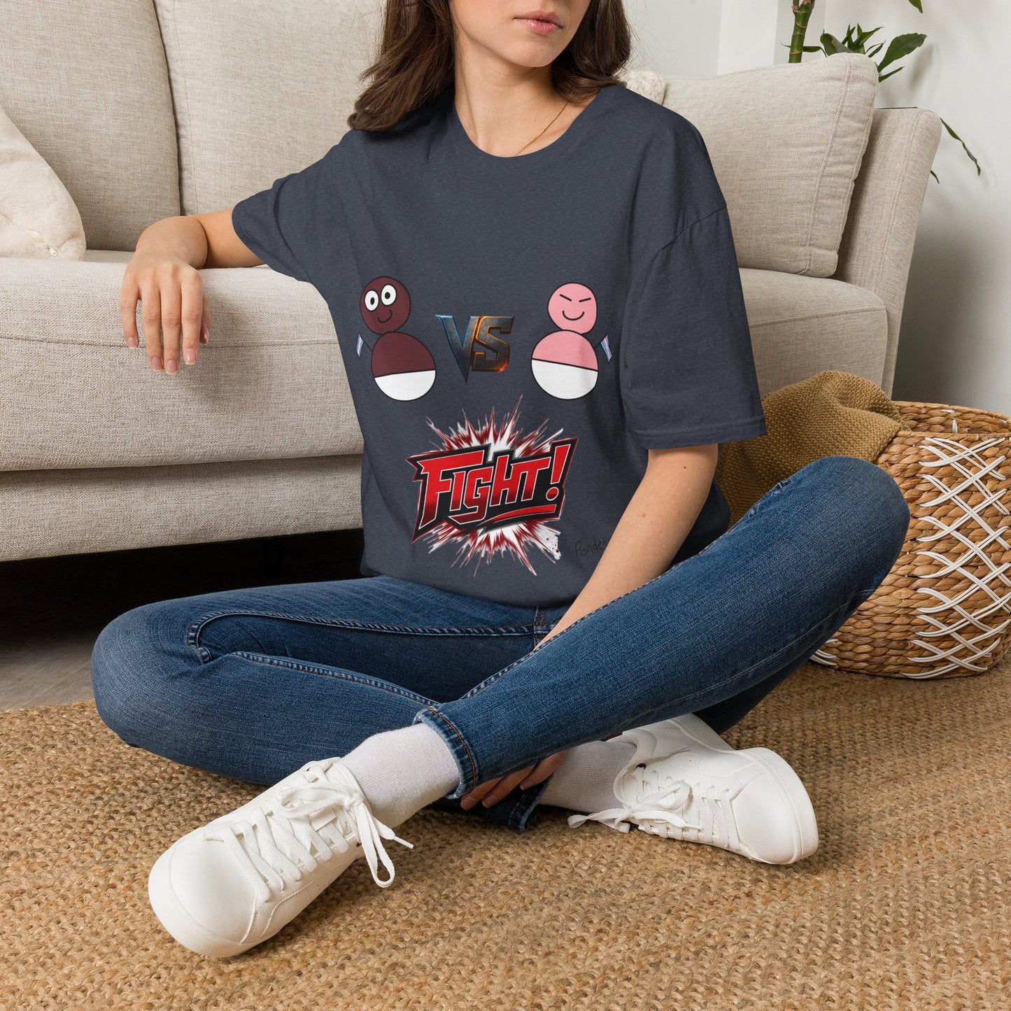 African Transgender Baby VS Chinese Transgender Baby FIGHT T-shirt