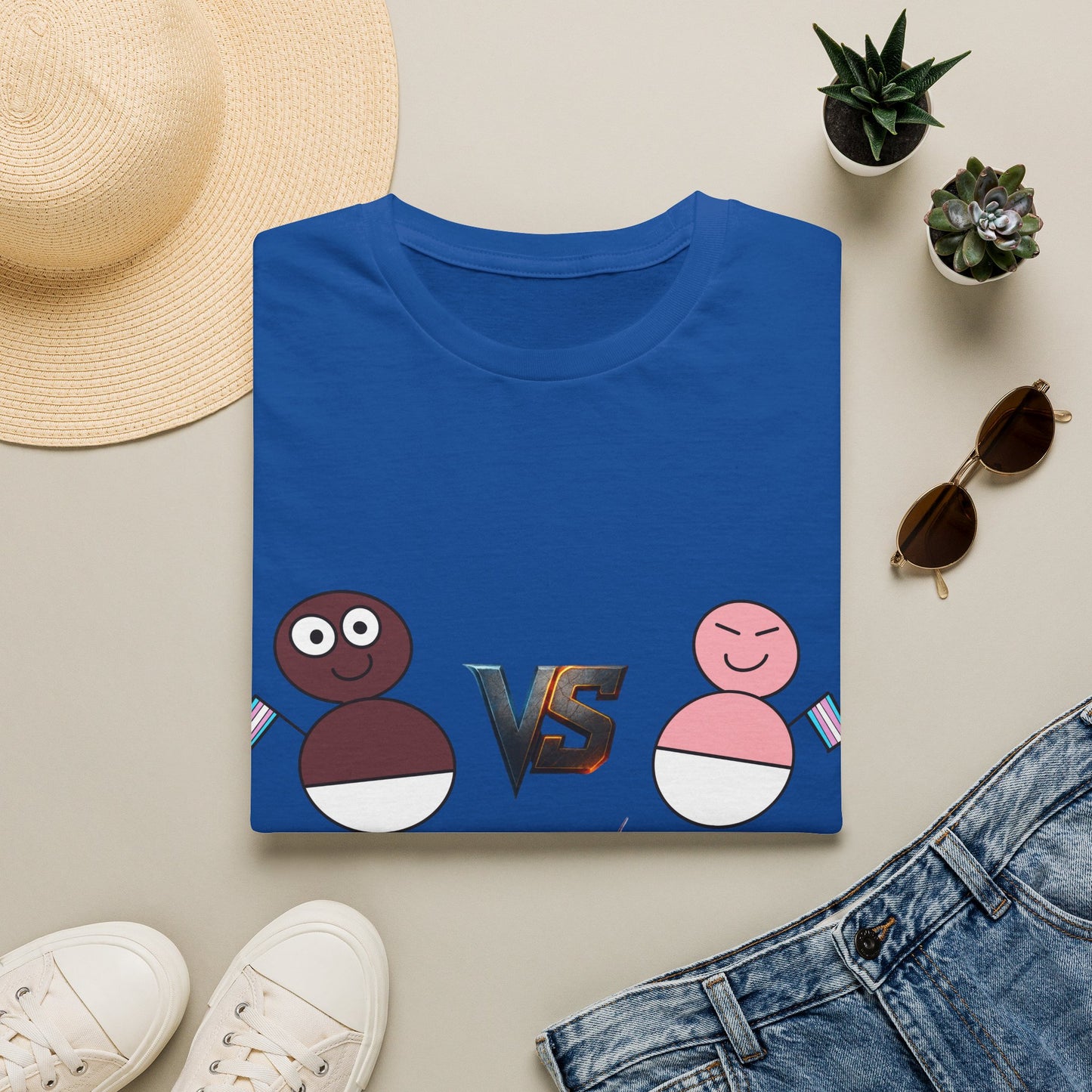 African Transgender Baby VS Chinese Transgender Baby FIGHT T-shirt