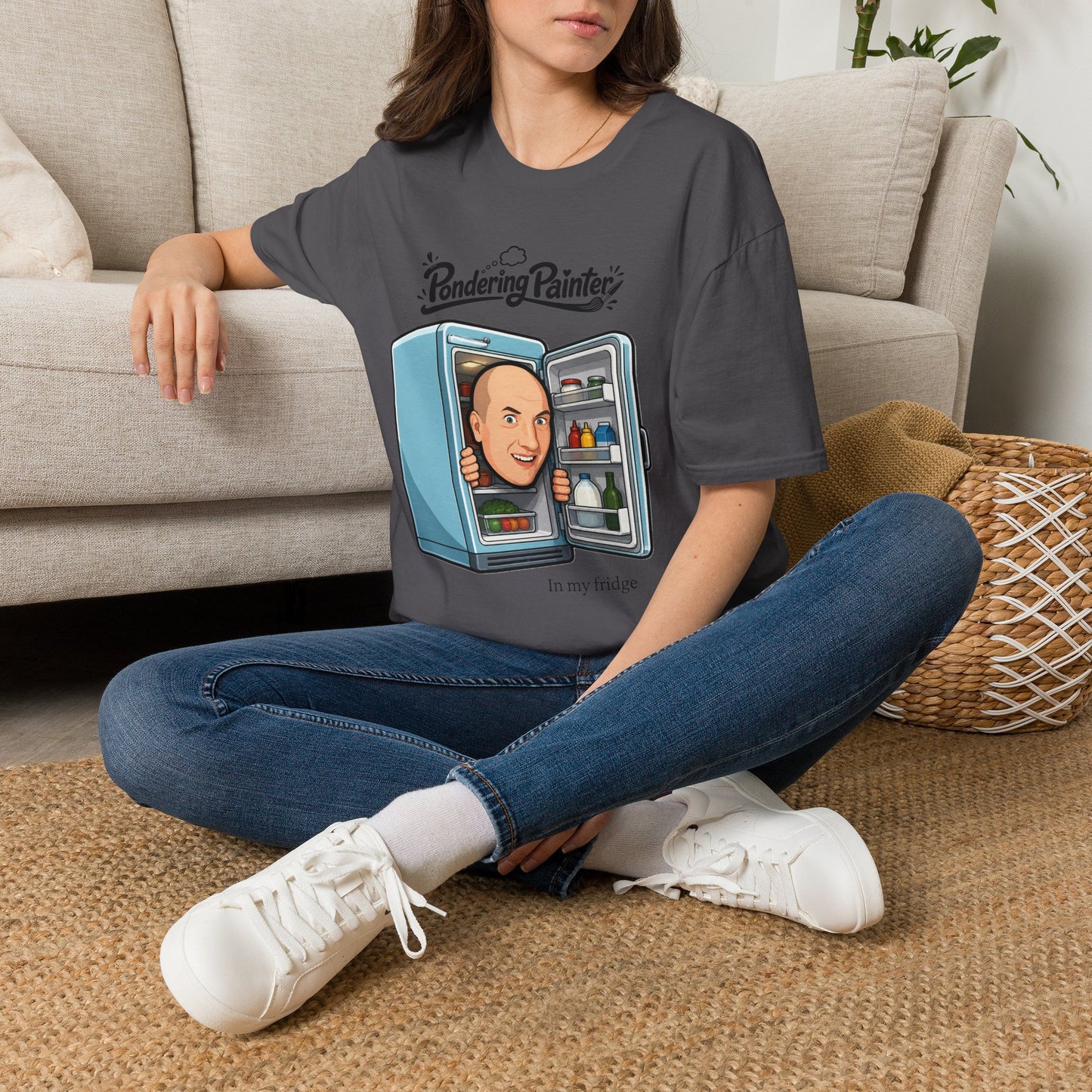 Pondering Painter In my fridge T-Shirt