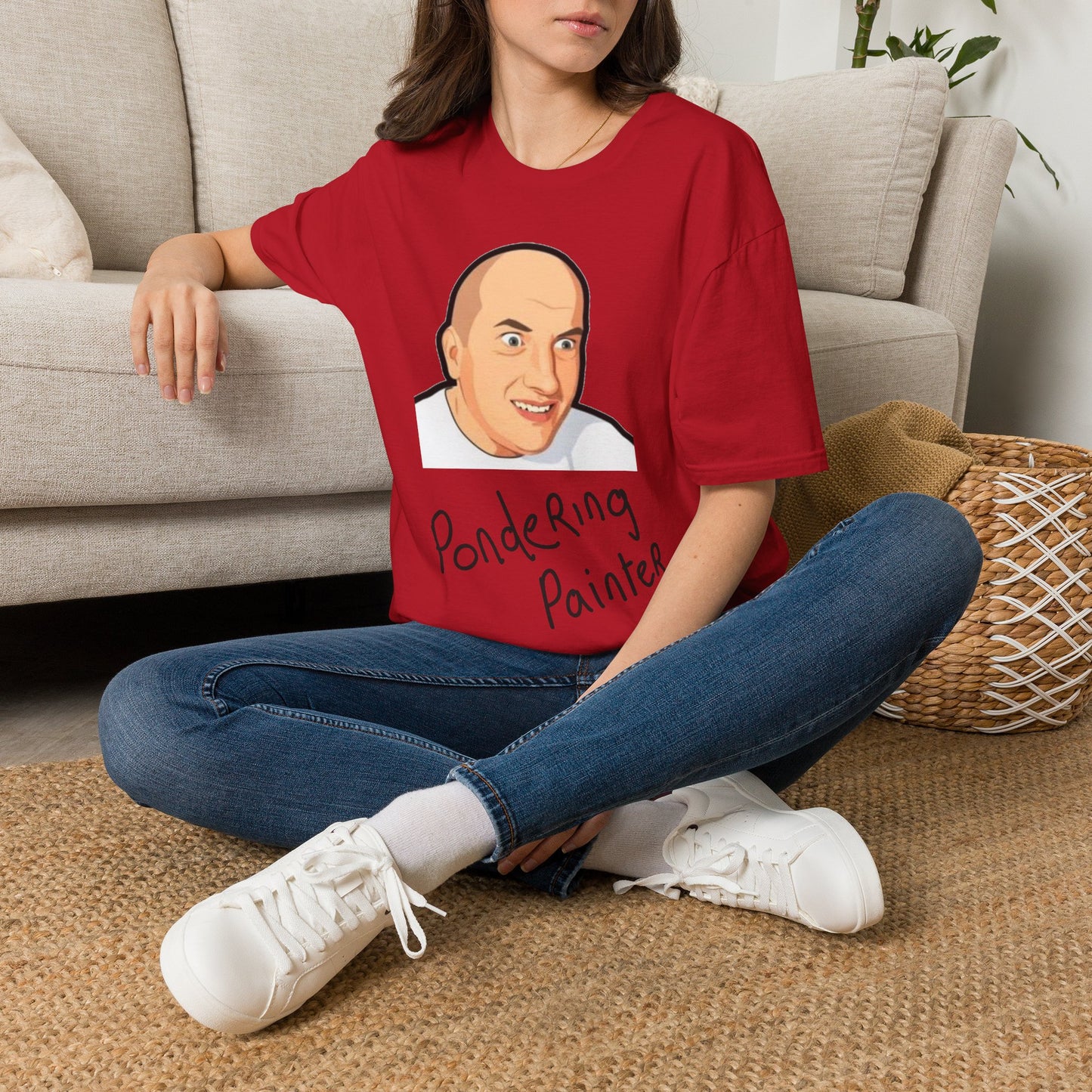 Pondering Painter T-Shirt