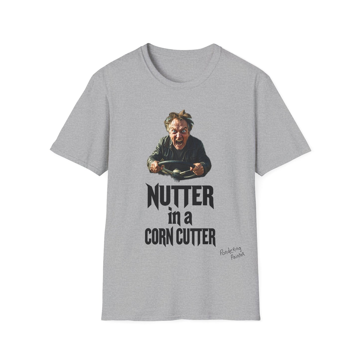Nutter in a Corn Cutter T-Shirt