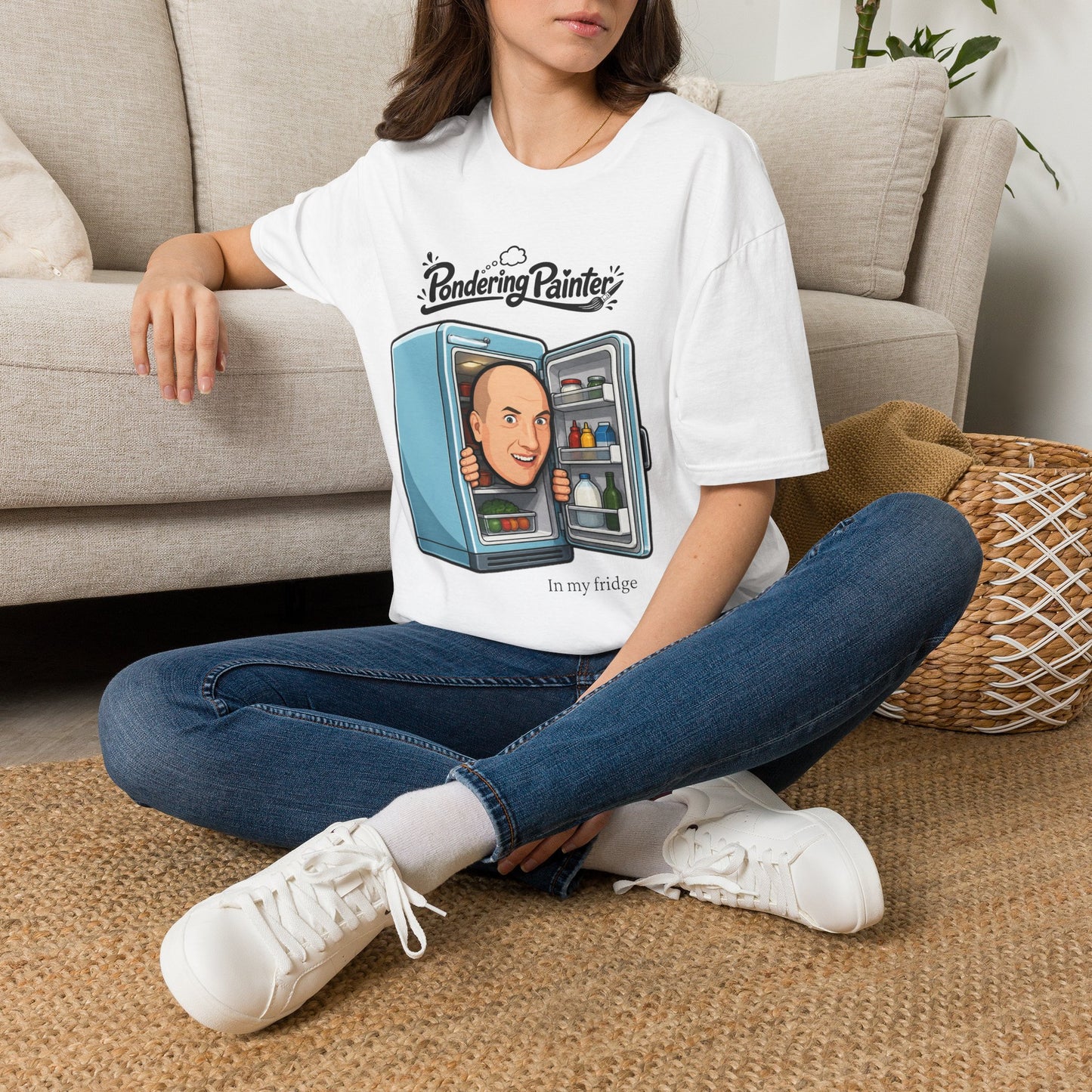 Pondering Painter In my fridge T-Shirt