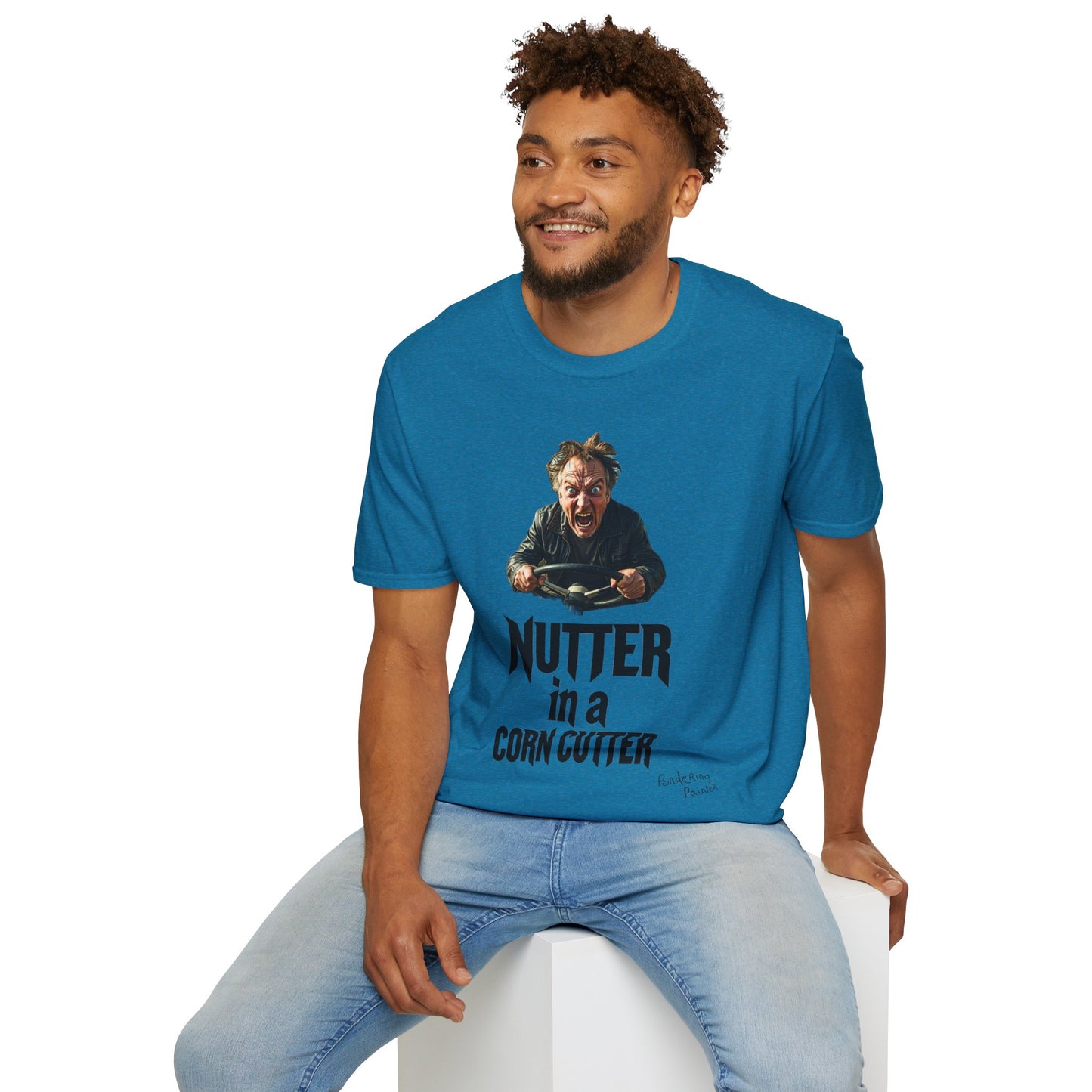 Nutter in a Corn Cutter T-Shirt