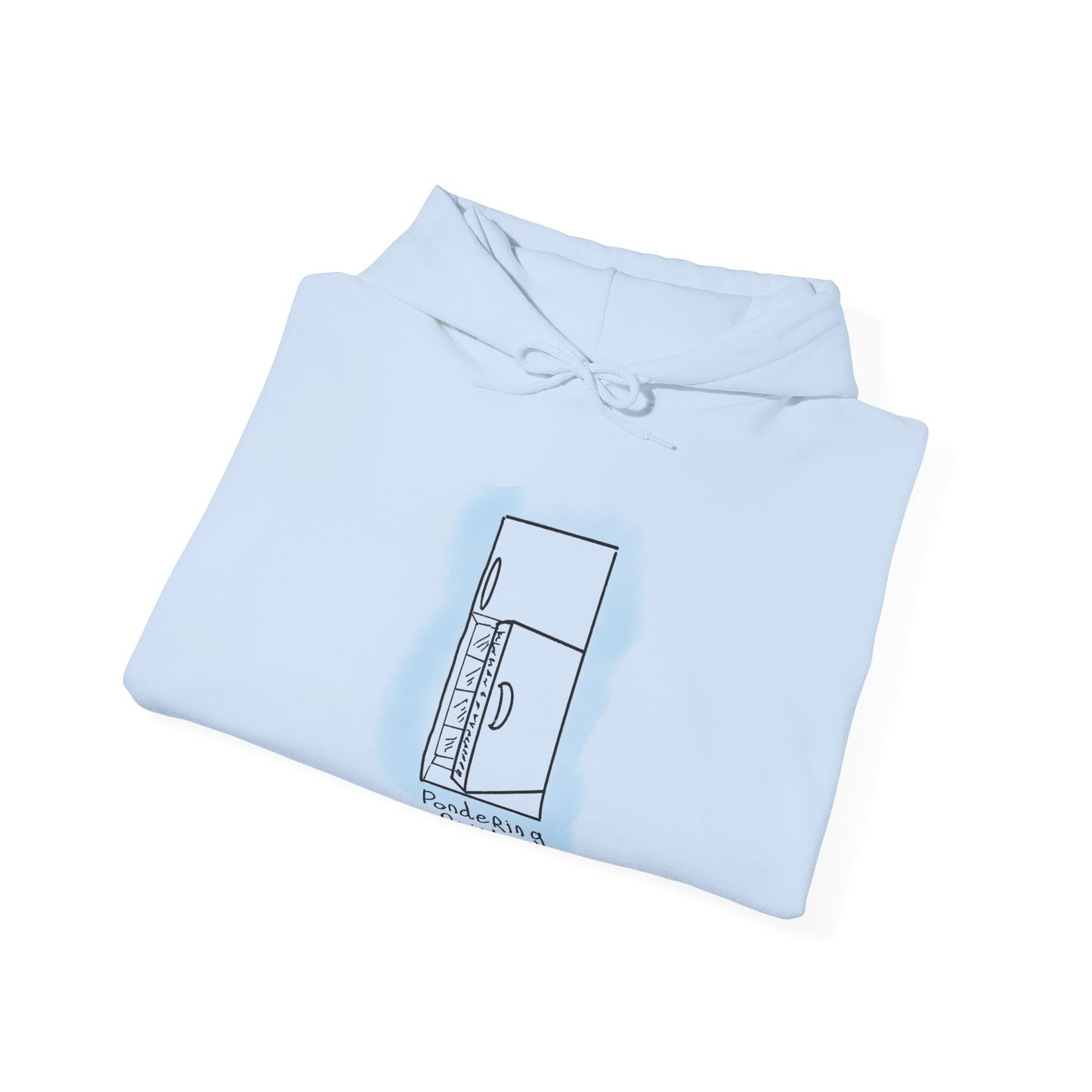 Pondering Painter Fridge Hoody