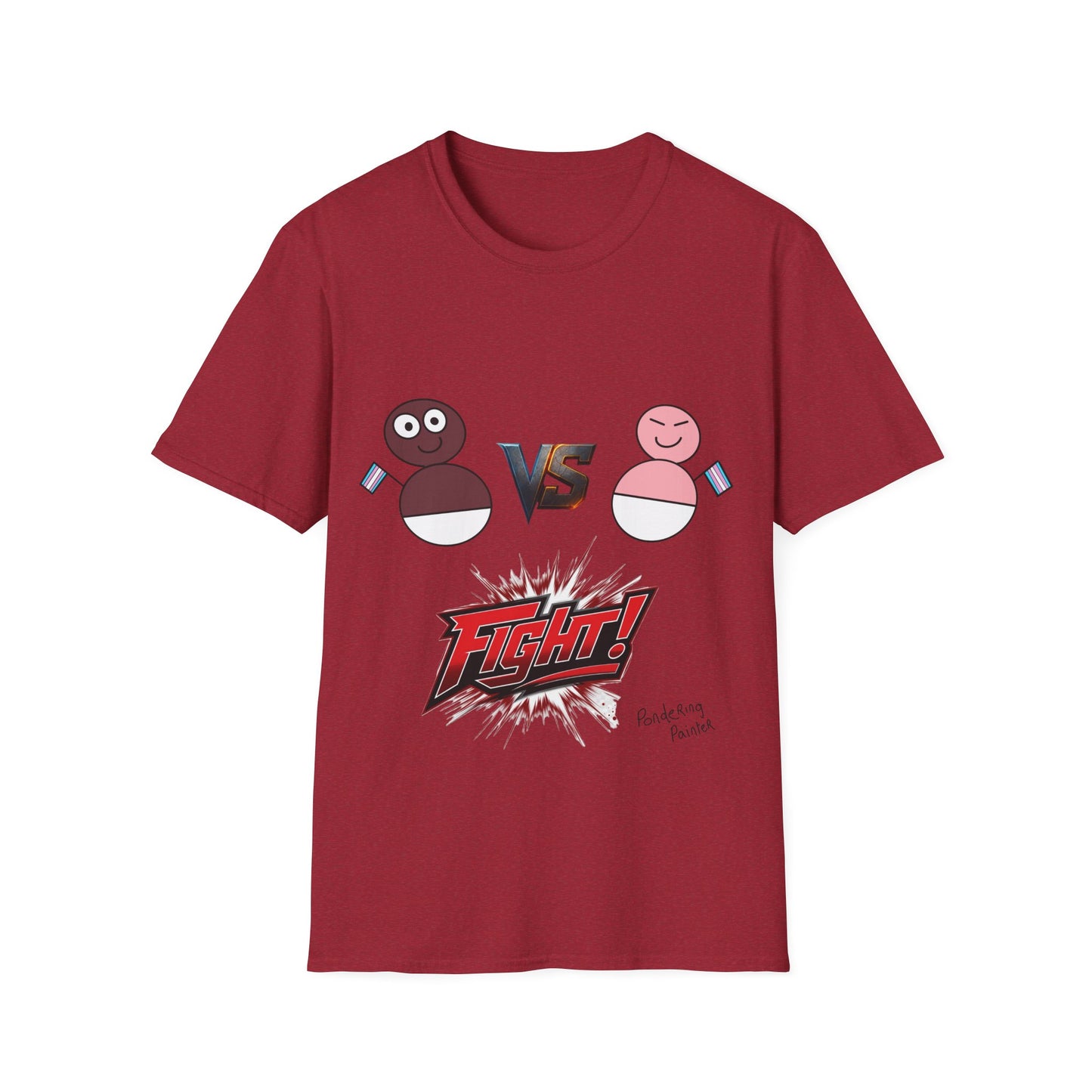 African Transgender Baby VS Chinese Transgender Baby FIGHT T-shirt