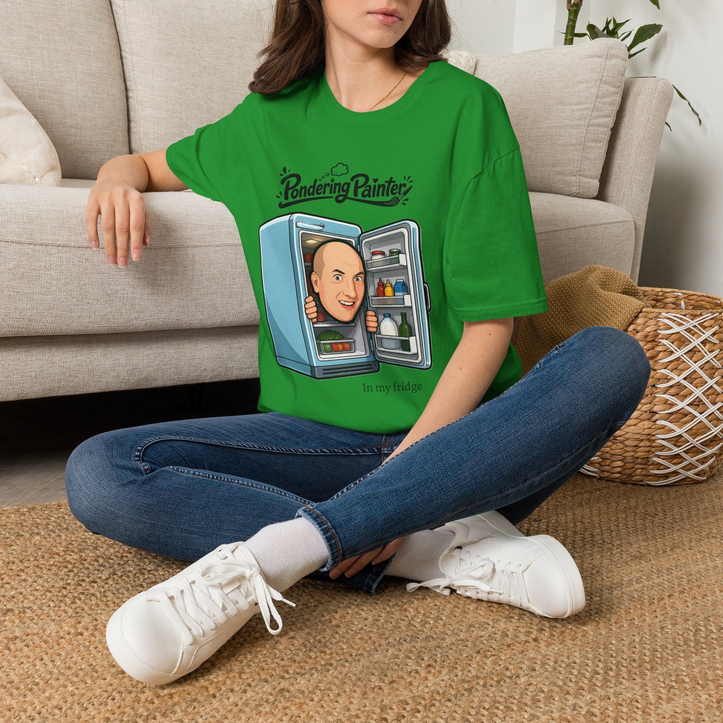 Pondering Painter In my fridge T-Shirt